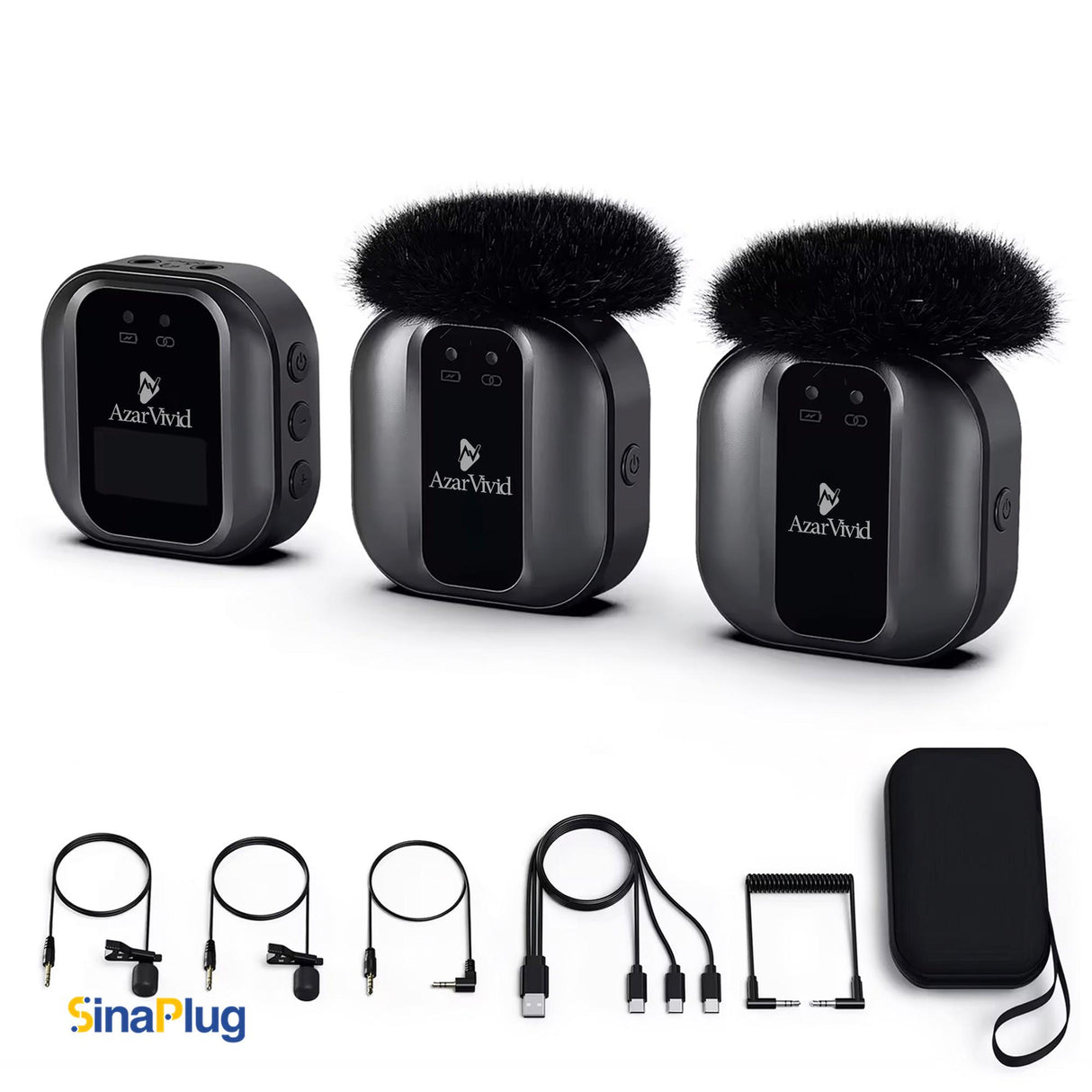 AzarVivid ZT2220 Wireless Lavalier Microphone