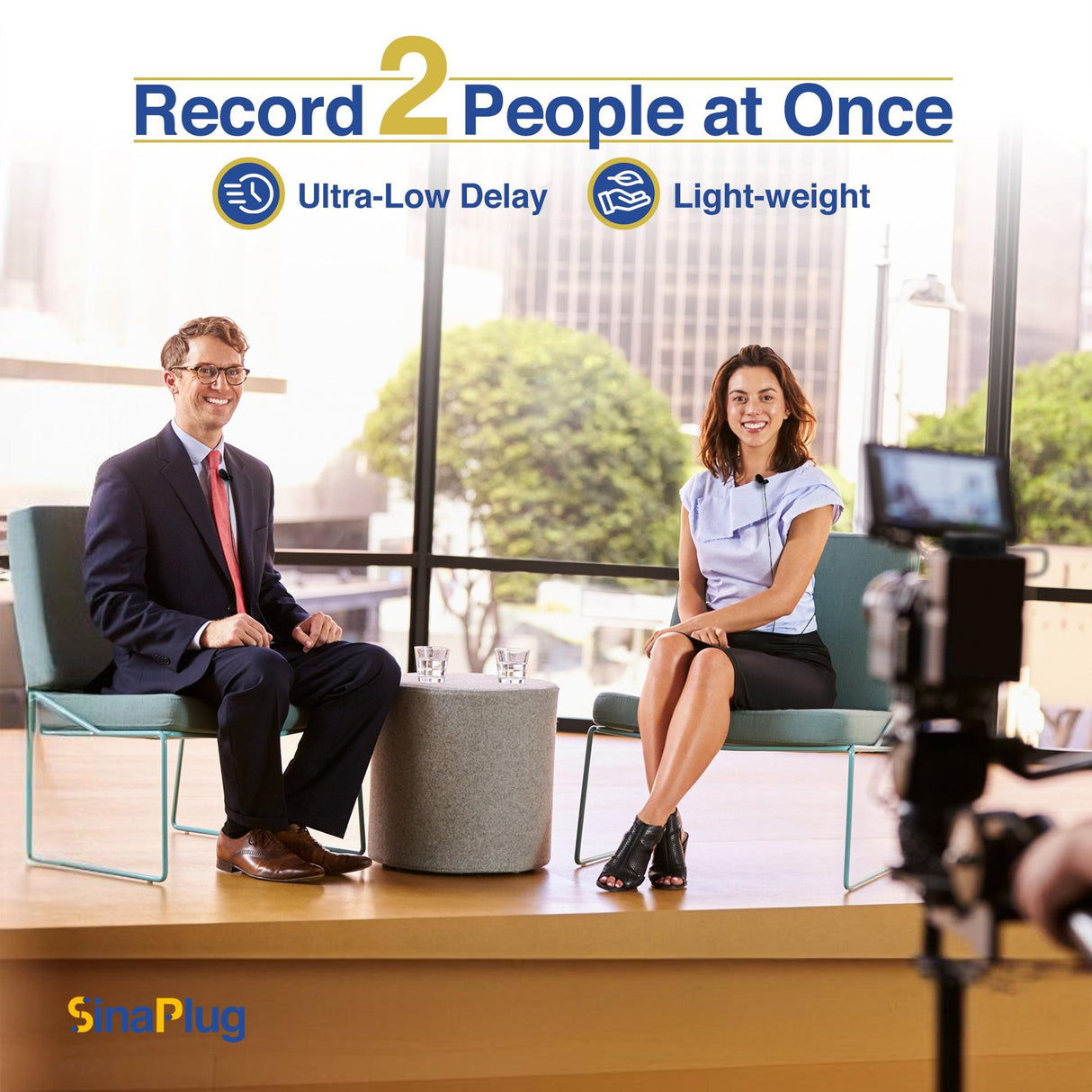 AzarVivid ZT2220 Wireless Lavalier Microphone