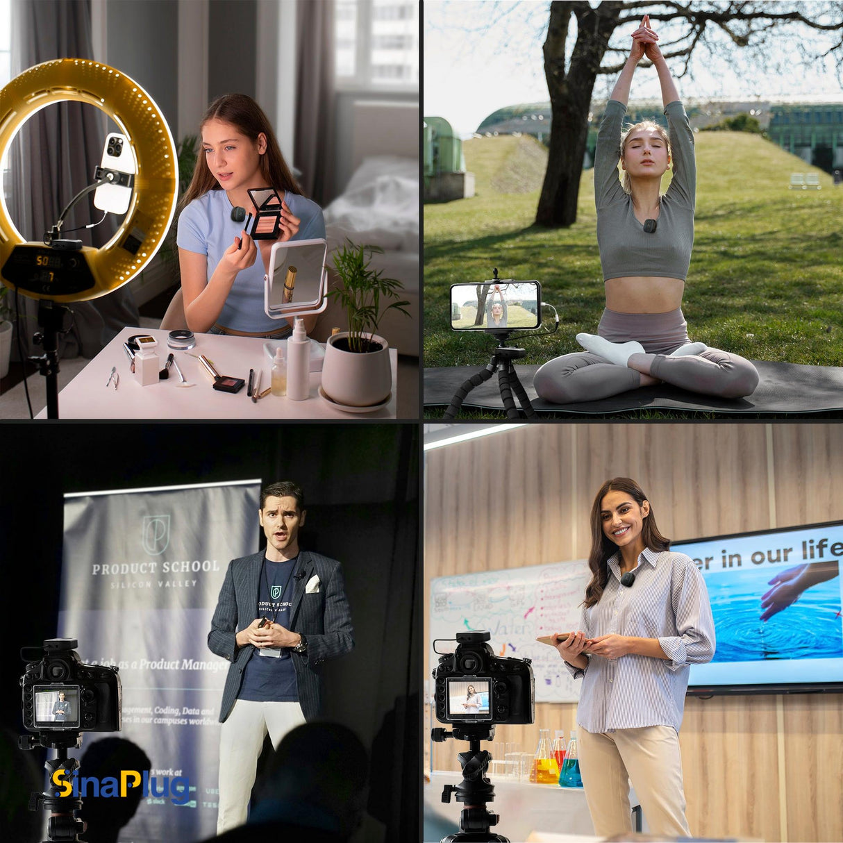 AzarVivid ZT2220 Wireless Lavalier Microphone