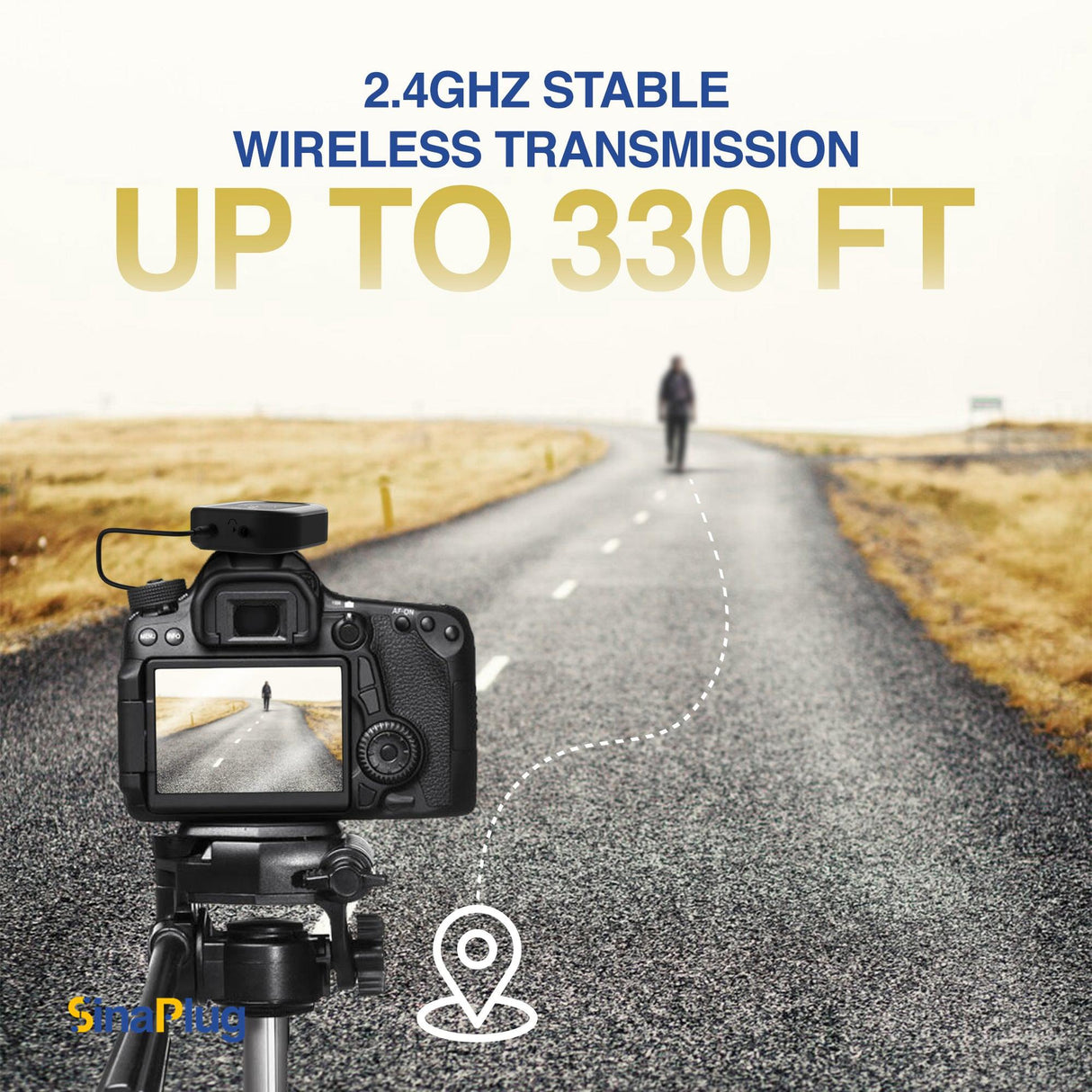 AzarVivid ZT2220 Wireless Lavalier Microphone