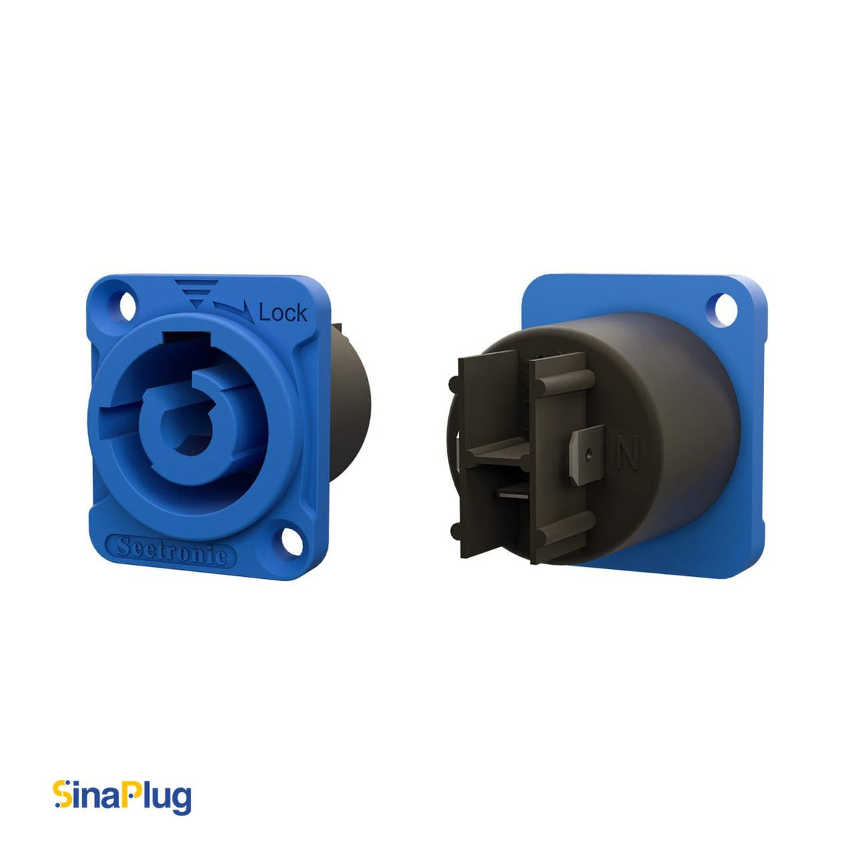 Seetronic SAC3MPA Power-In Socket (Female Connector of SAC3FCA Plug)