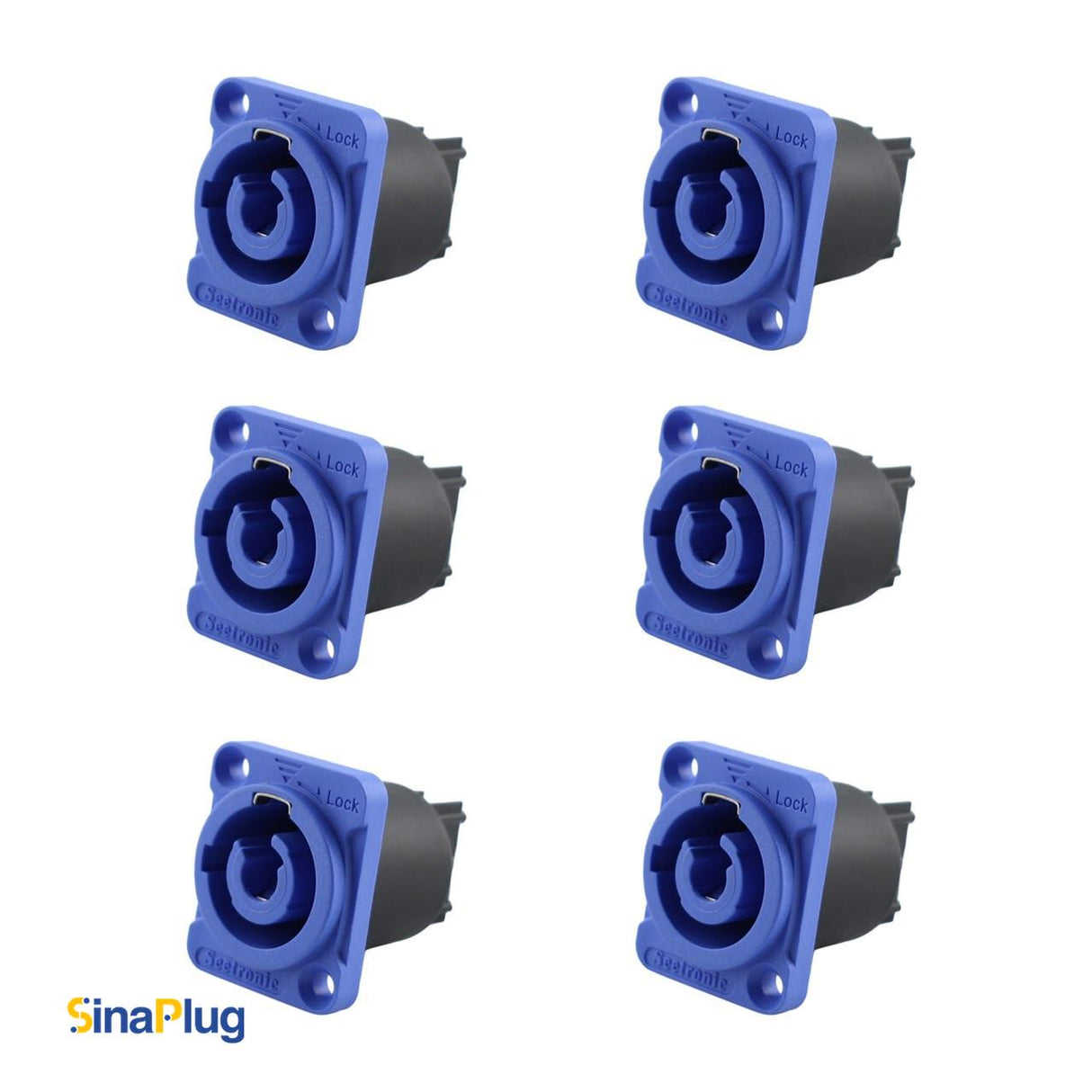 Seetronic SAC3MPA Power-In Socket (Female Connector of SAC3FCA Plug)