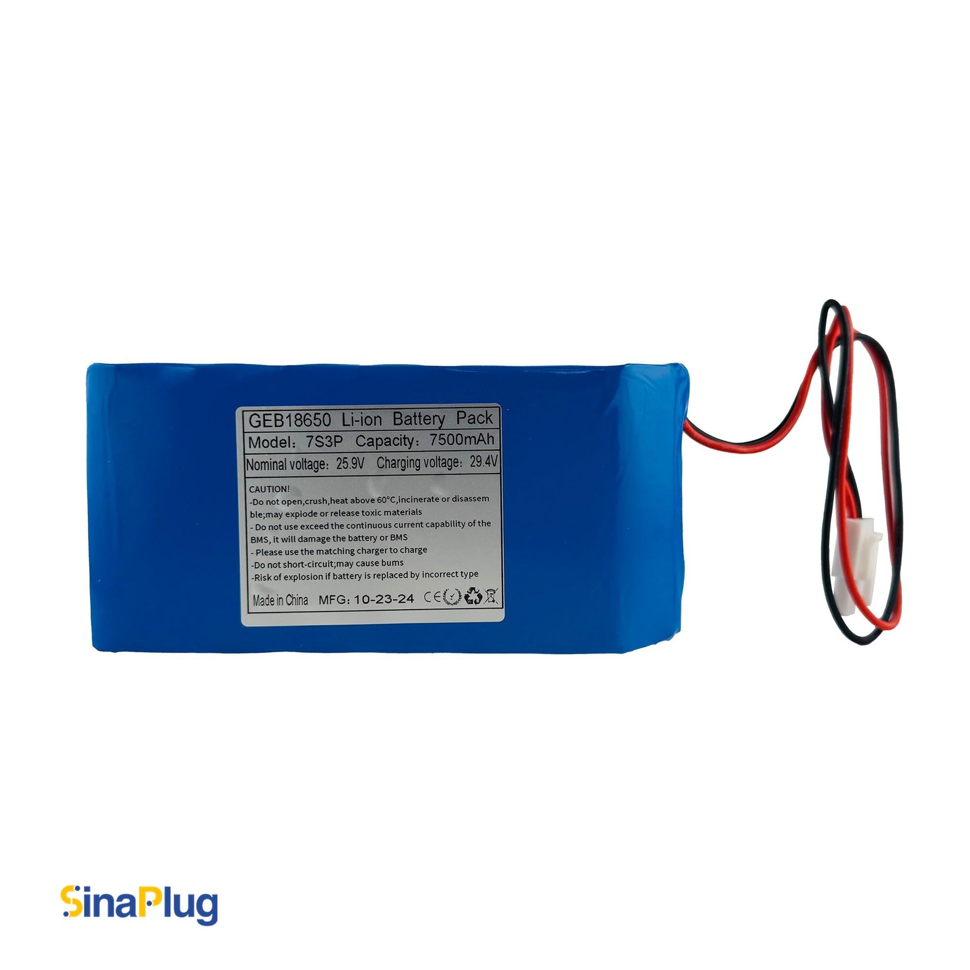 Blizzard Replacement Battery for Skybox5 (25.9V, 7500mAh)
