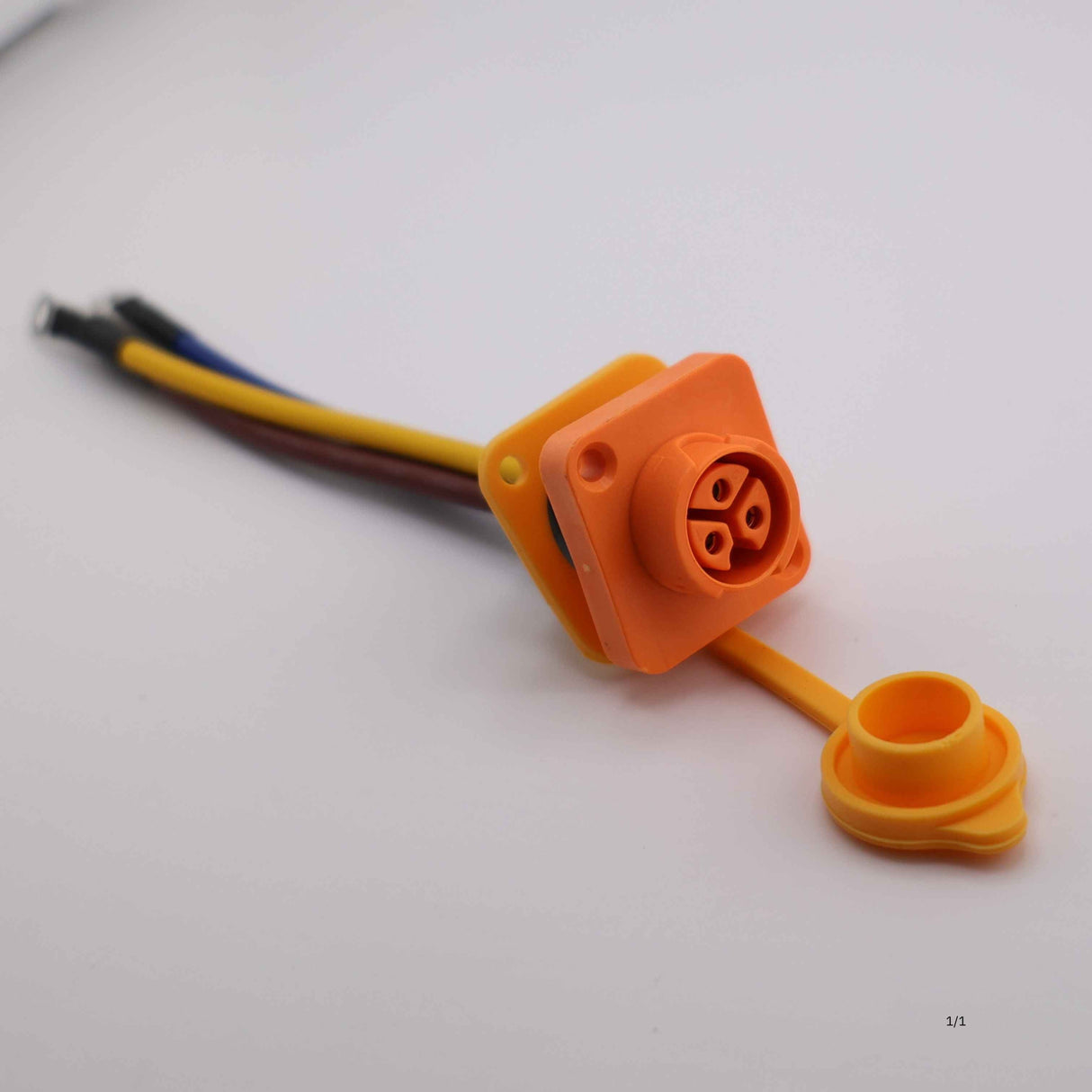 3Pin Waterproof power connector with 2.5mm square cable /Replacement for unilumin LED panel jumper cable