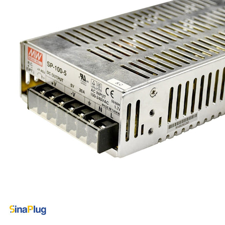 MEAN WELL SP-100-5 Switching Power Supply (Output 5Volts, 20Amps)