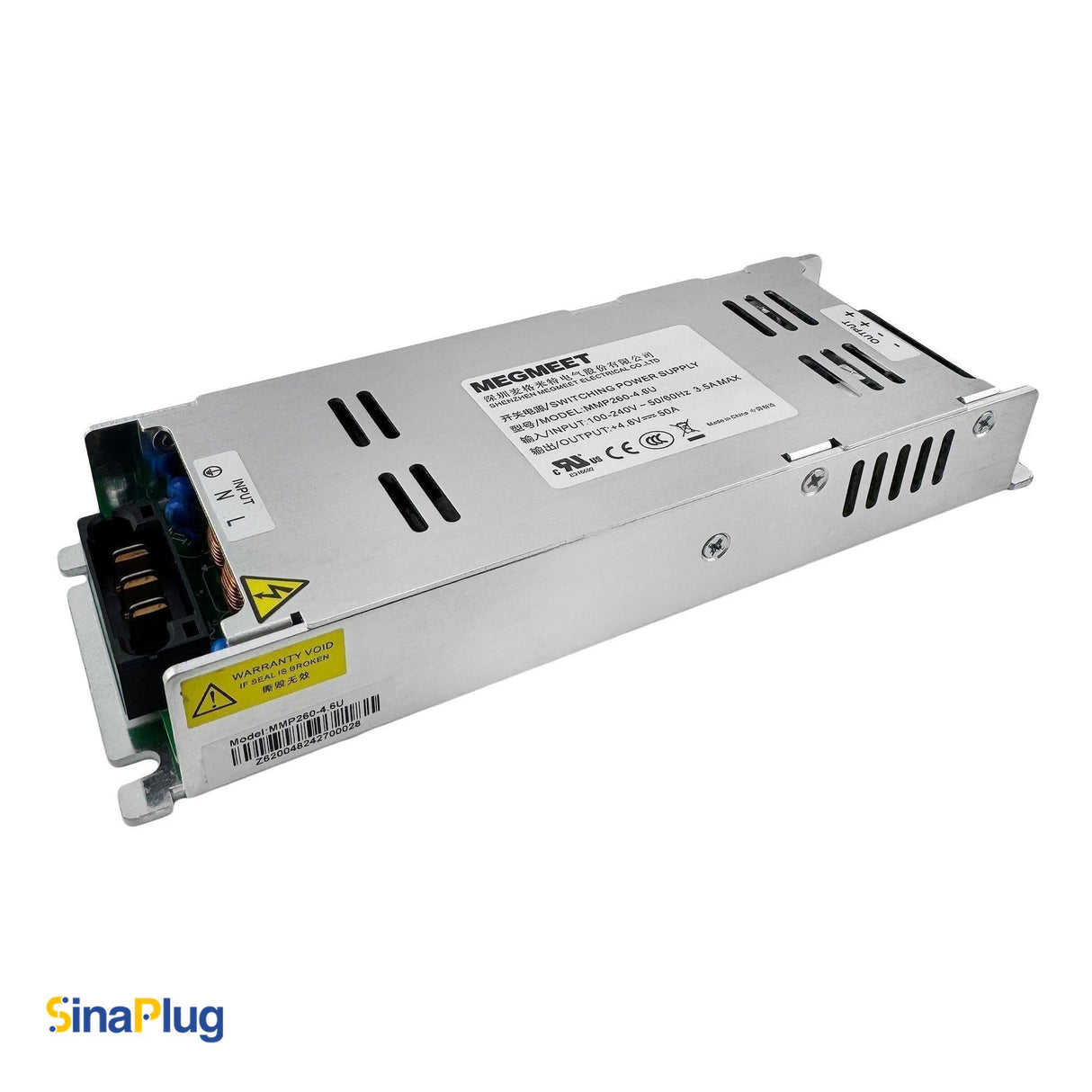 MEGMEET MMP260-4.6U Switch Power Supply 4.6V 50A
