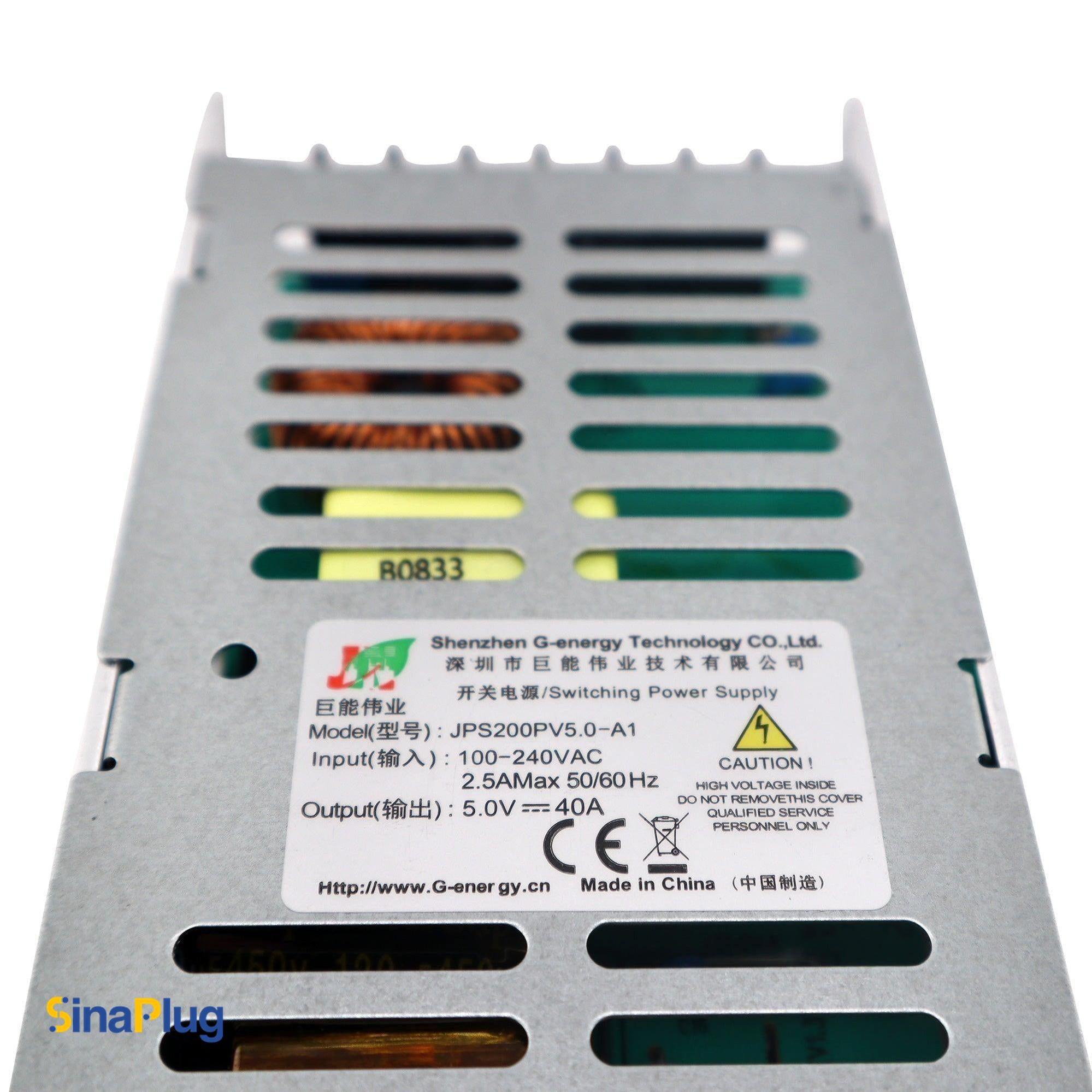 G-ENERGY JPS200PV5.0-A1 Switching Power Supply (5V, 32A)