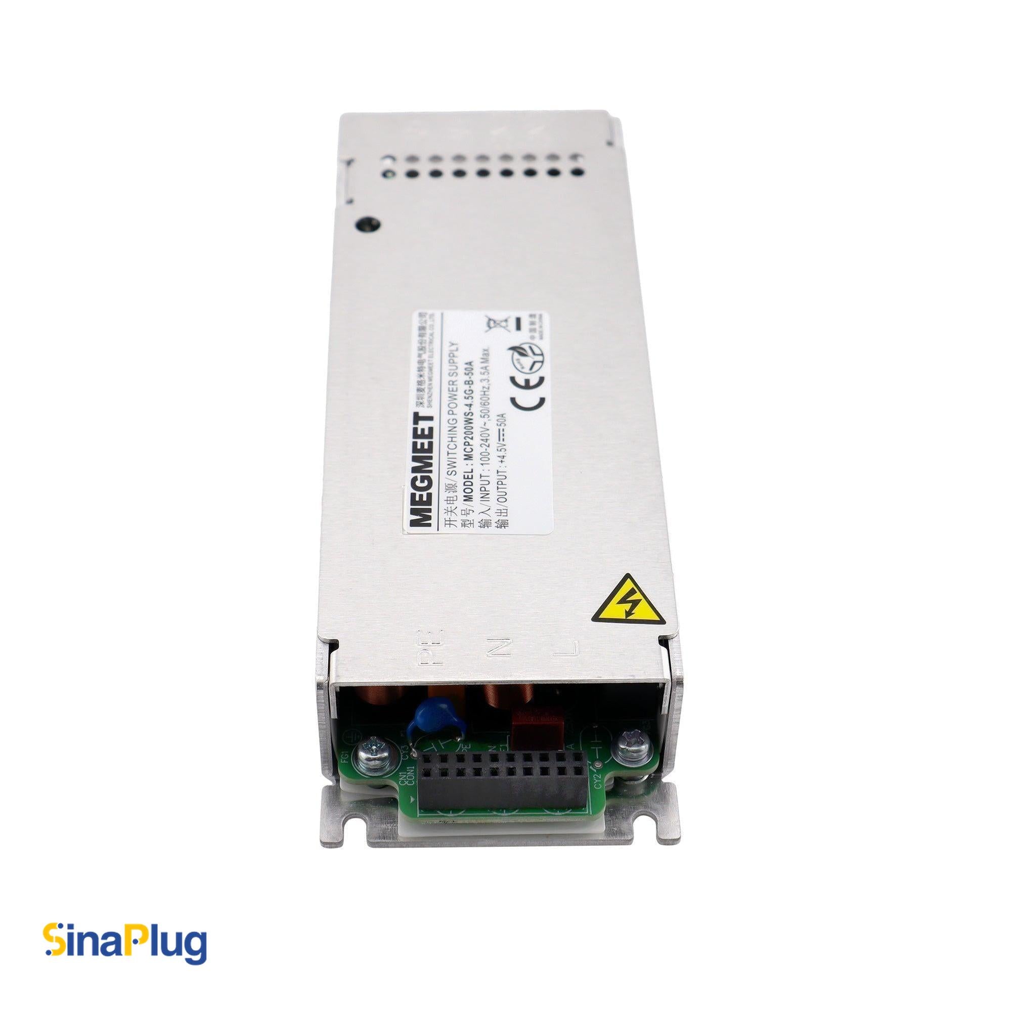 MEGMEET MCP200WS-4.5G-B-50A Switching Power Supply (4.5V, 40A)