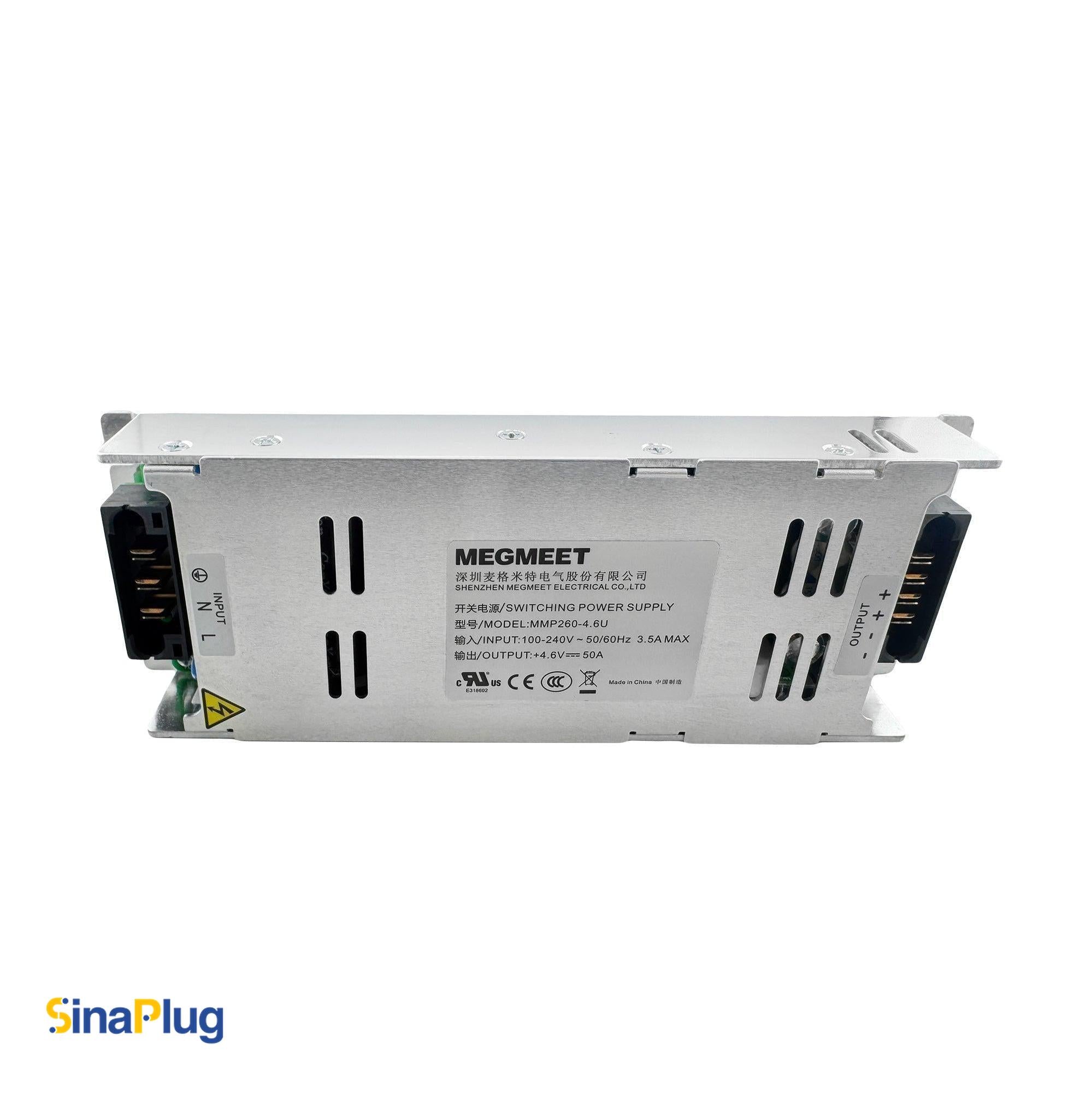 MEGMEET MMP260-4.6U Switch Power Supply 4.6V 50A