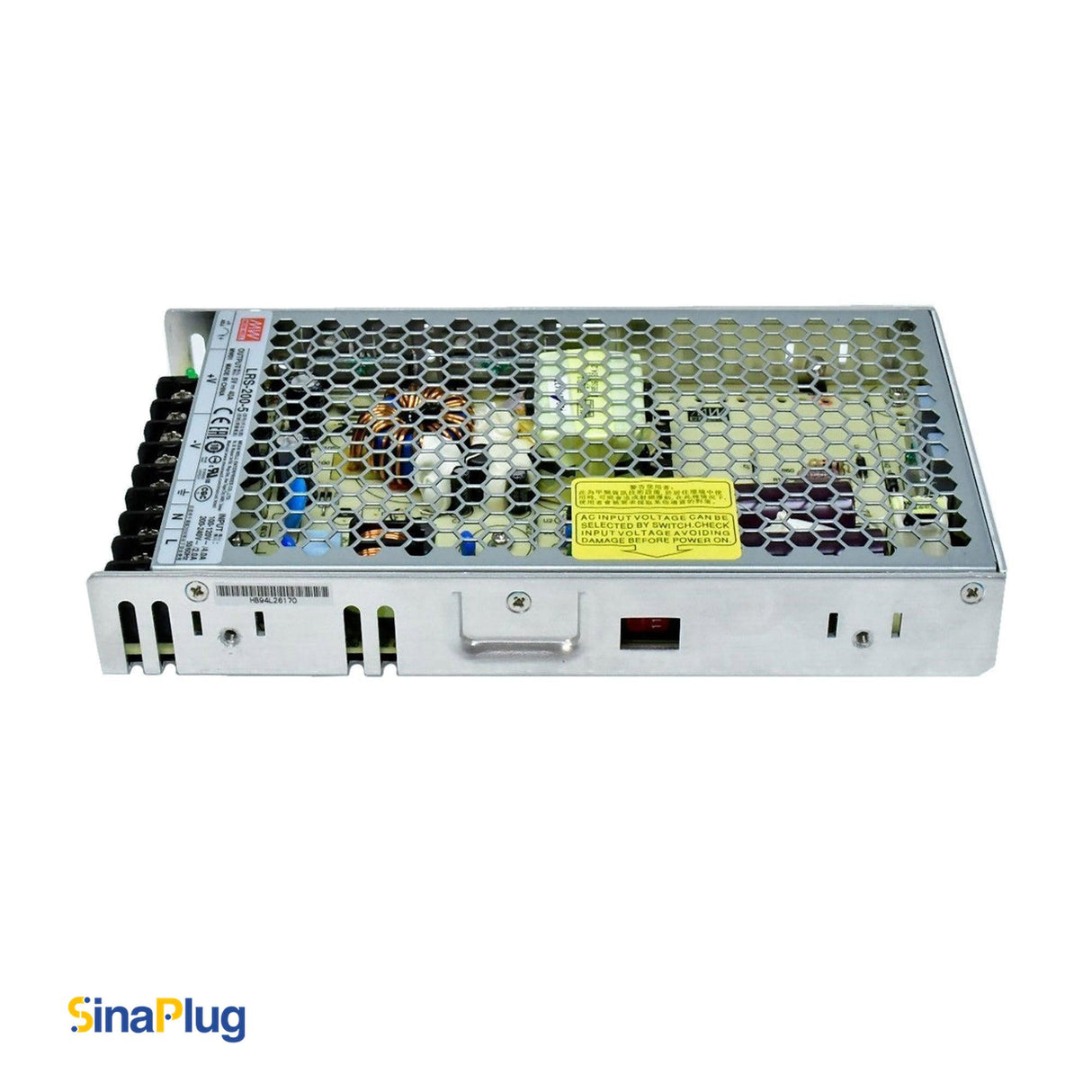 MEAN WELL LRS-200-5 Switching Power Supply (Output 5Volts, 40Amps)