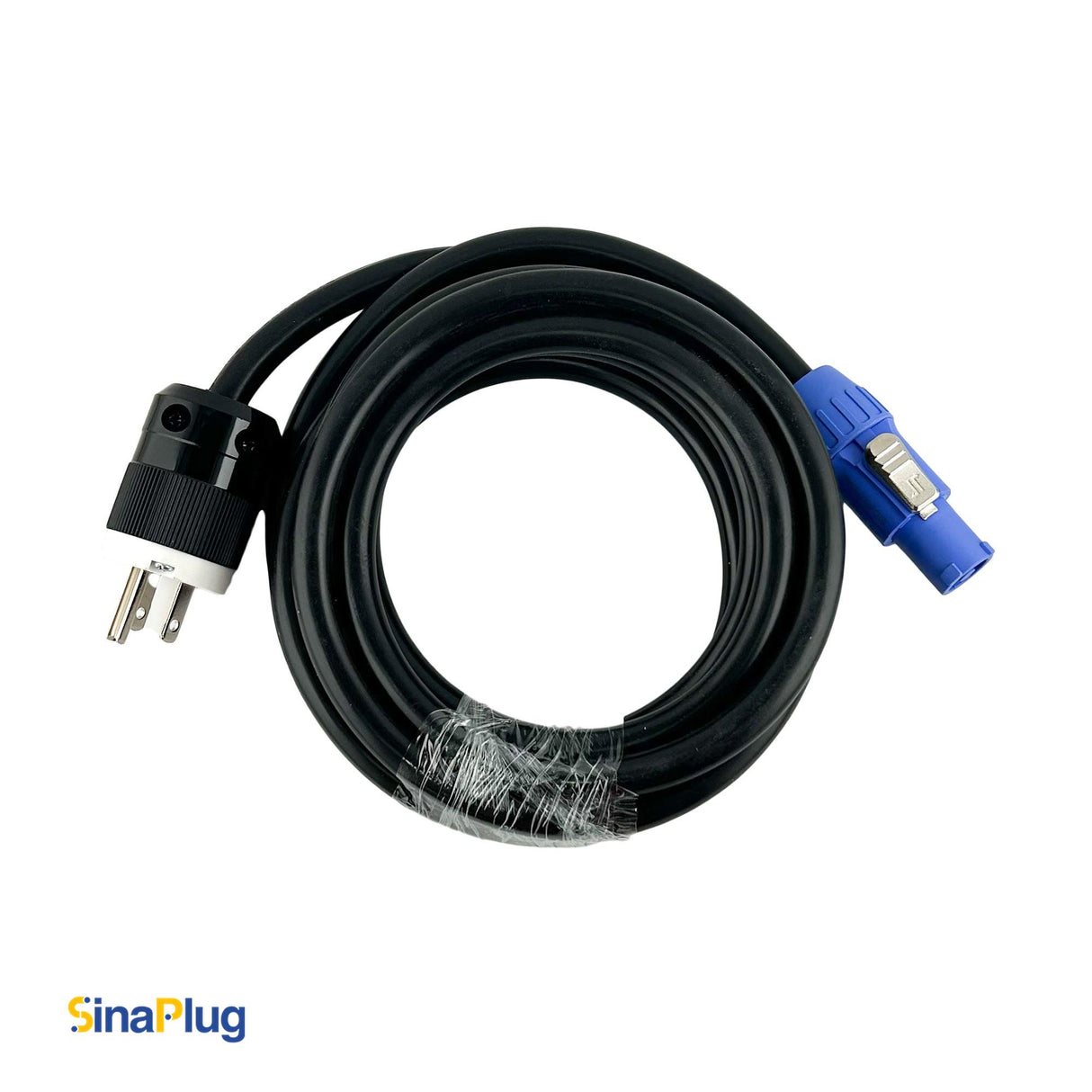 10 feet, NEMA 5-15P Male Power Cable to Seetronic SAC3FCA Connector