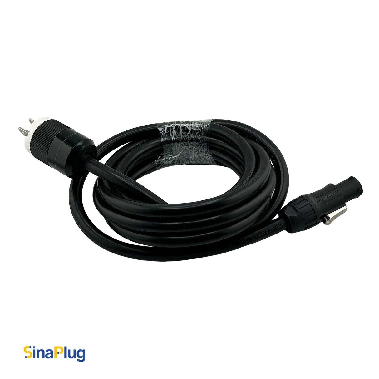 10 feet, NEMA 5-15P Male Power Cable to Seetronic SAC3FX Connector