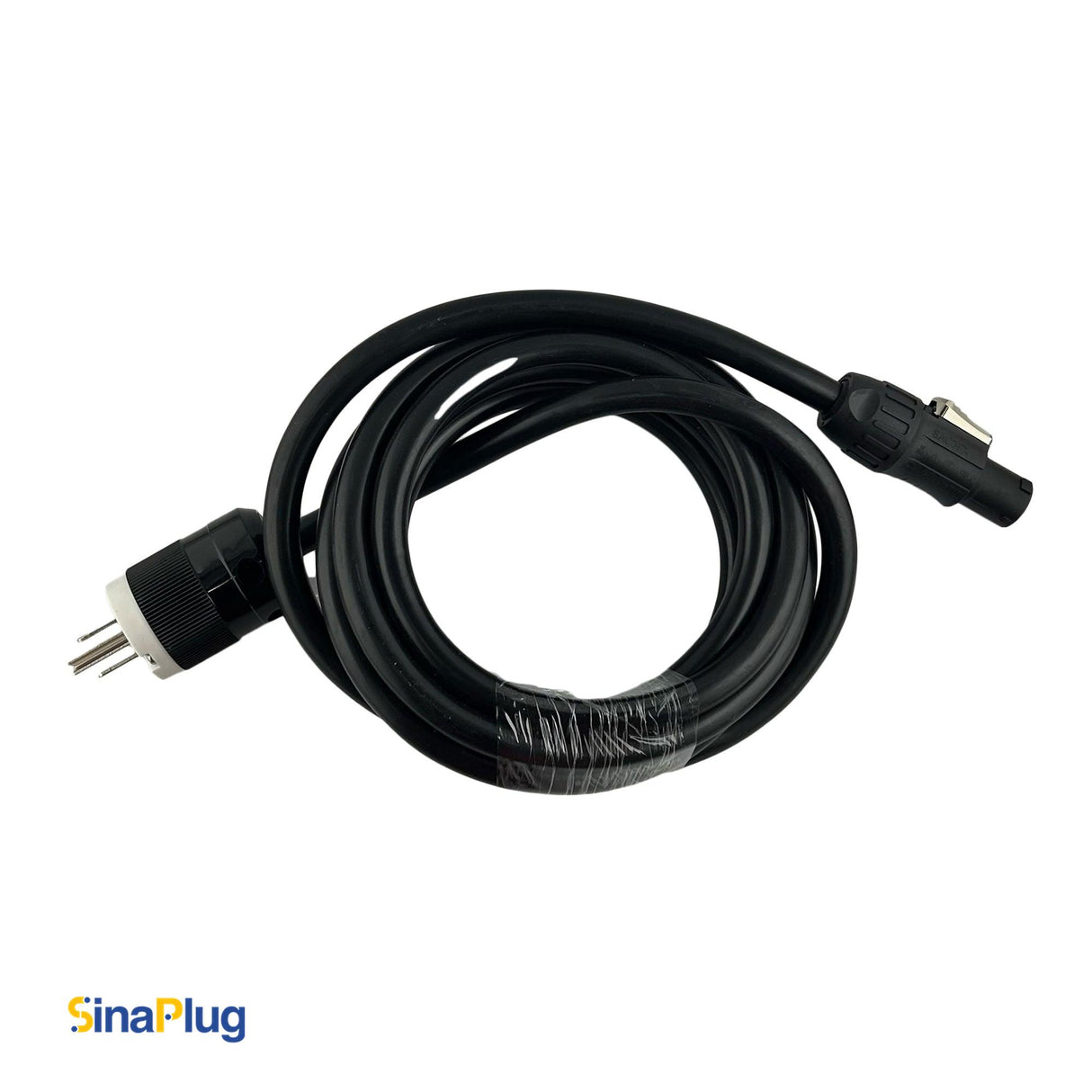 10 feet, NEMA 5-15P Male Power Cable to Seetronic SAC3FX Connector