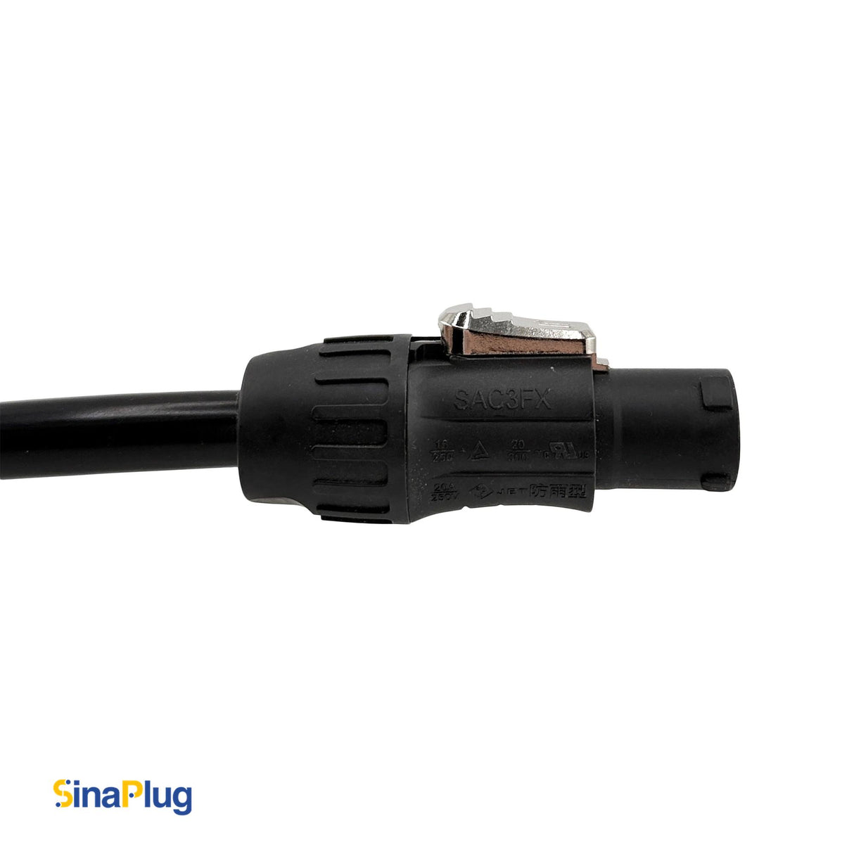 3 feet, Power Cable Seetronic SAC3FX Connector to Seetronic SAC3MX Connector