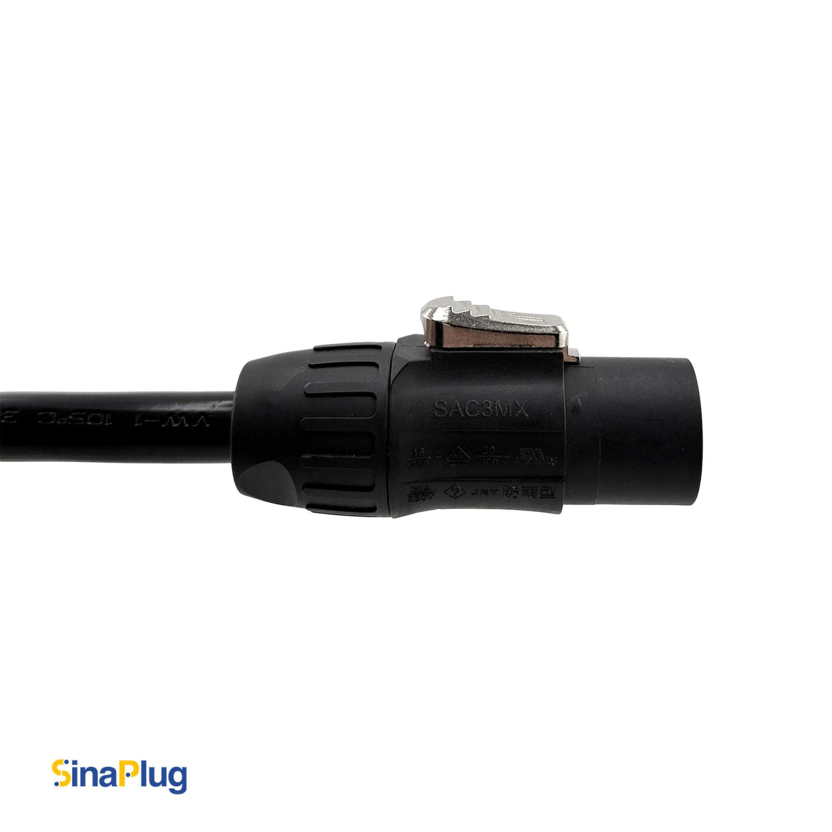3 feet, Power Cable Seetronic SAC3FX Connector to Seetronic SAC3MX Connector