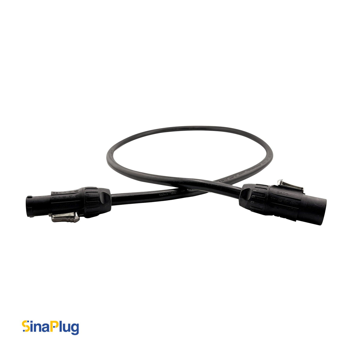 3 feet, Power Cable Seetronic SAC3FX Connector to Seetronic SAC3MX Connector