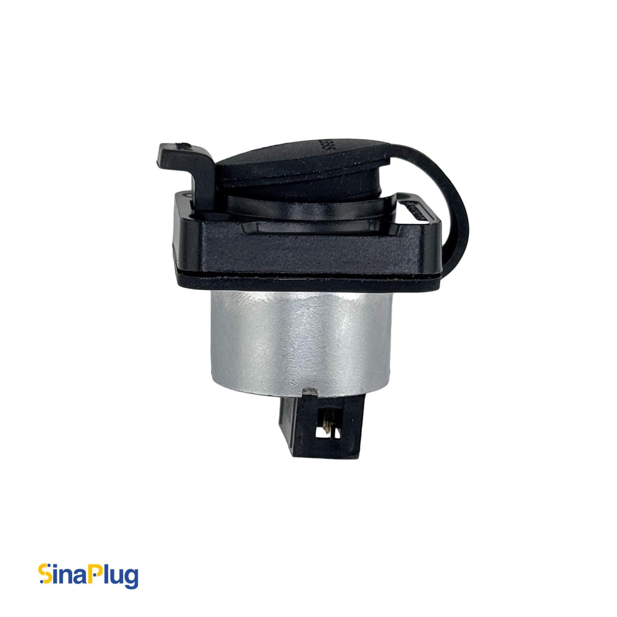 Seetronic SE8FDYH-62-B-NS RJ45 Chassis-Mount Connector With Waterproof Cover (Anti-Leakage Version of SE8FDY-02-DC)