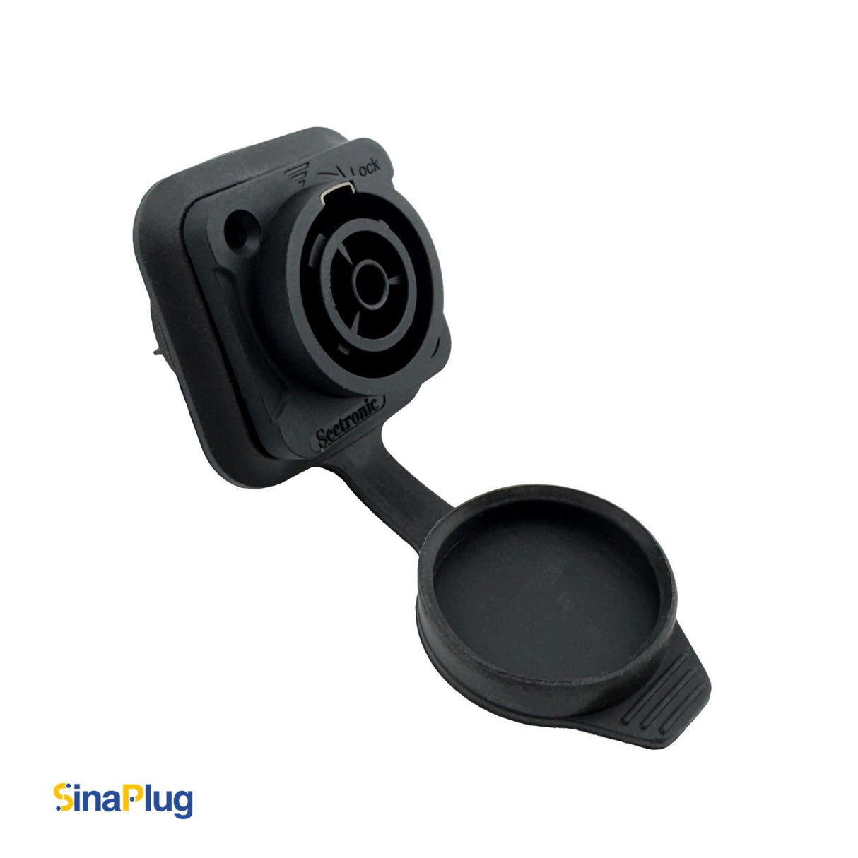Seetronic SAC3FPX Power-In Socket (Female Connector of SAC3MX Plug) with CNAC-FPX Waterproof Cover