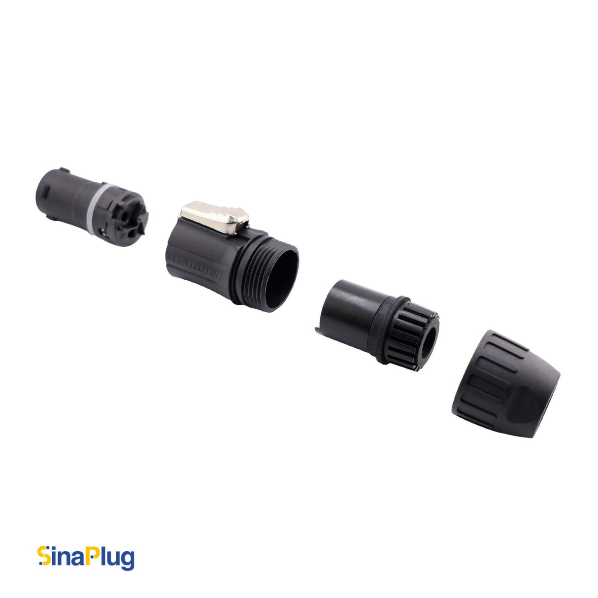 Seetronic SAC3FX Waterproof Power Plug (Female Cable Connector of SAC3MPX Socket)