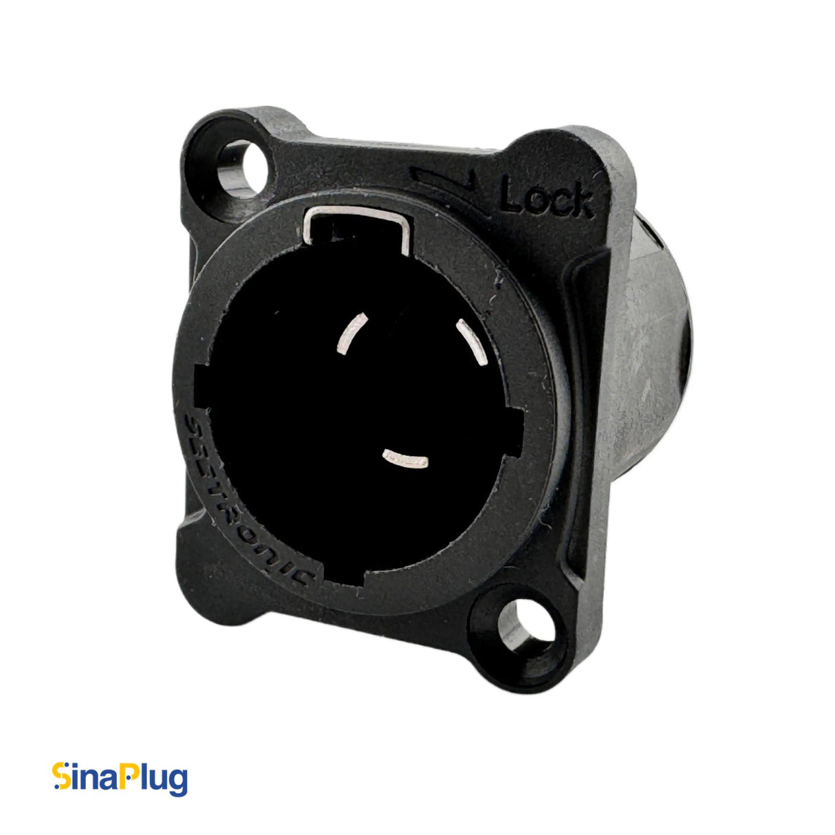 Seetronic SAC3MPX Power-Out Socket (Male Connector of SAC3FX Plug) with CNAC-MPX Waterproof Cover