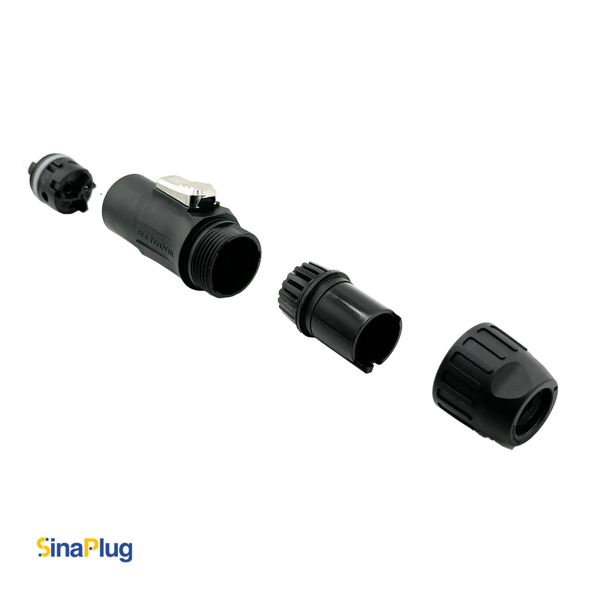 Seetronic SAC3MX Waterproof Power Plug (Male Cable Connector of SAC3FPX Socket)
