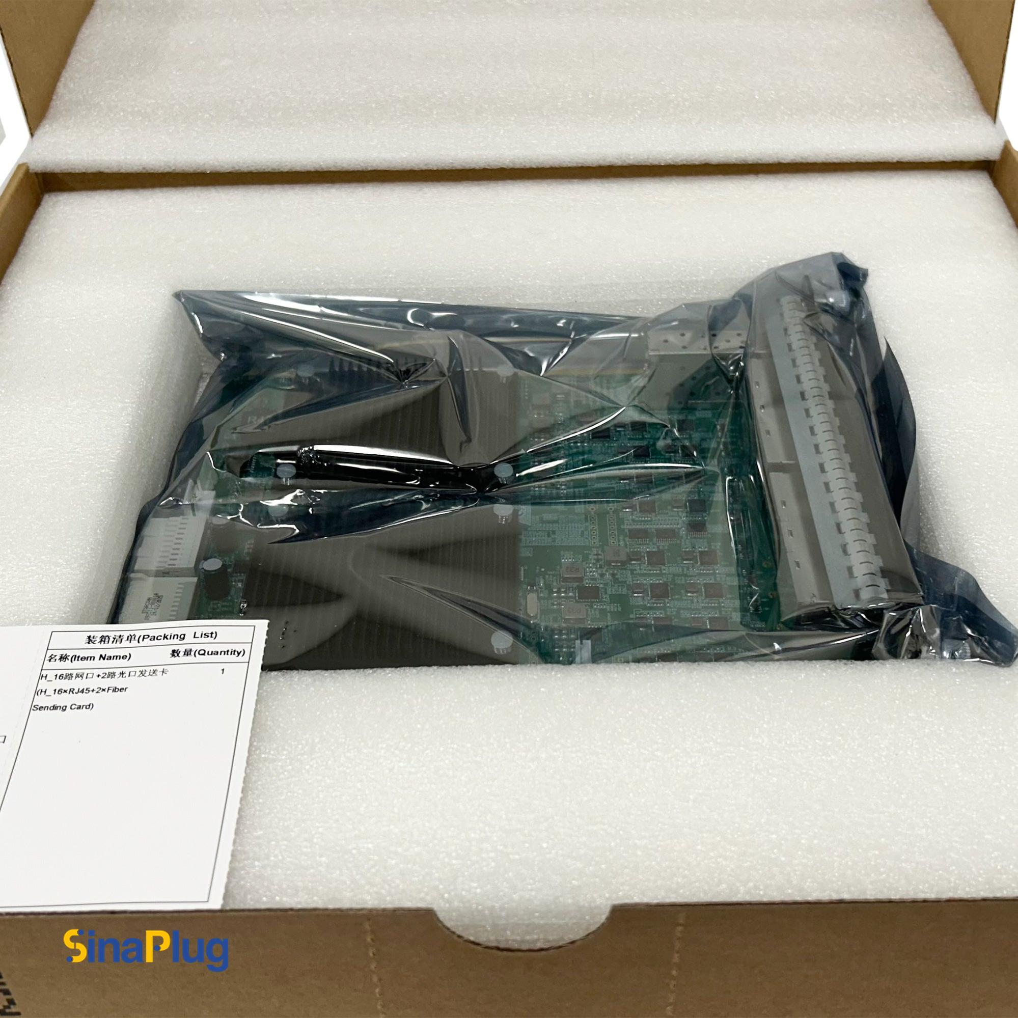 NovaStar H_16xRJ45+2xFiber LED 4K Sending Card for H2 Main Frame
