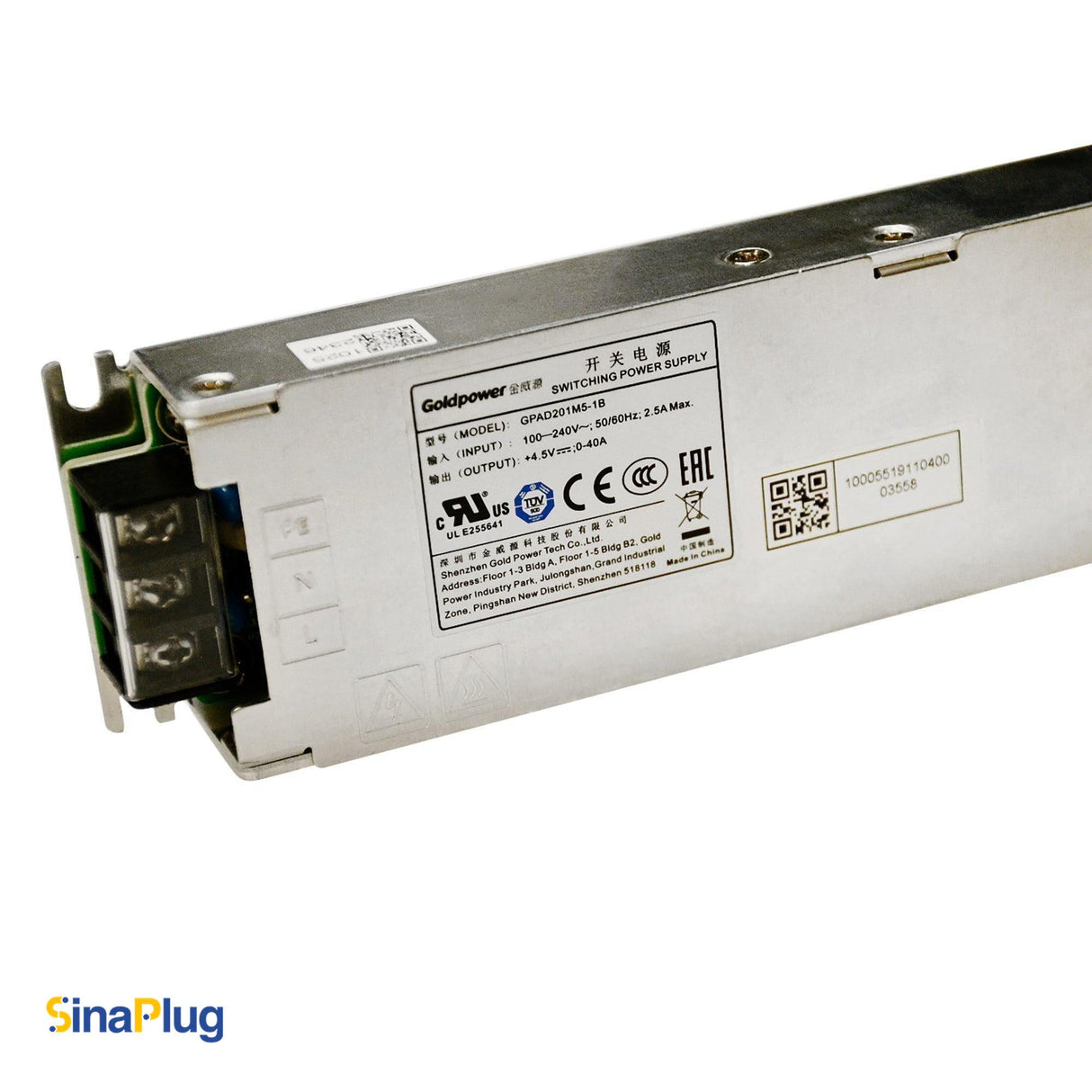 GOLDPOWER GPAD201M5-1B Switching Power Supply (4.5V, 40A)