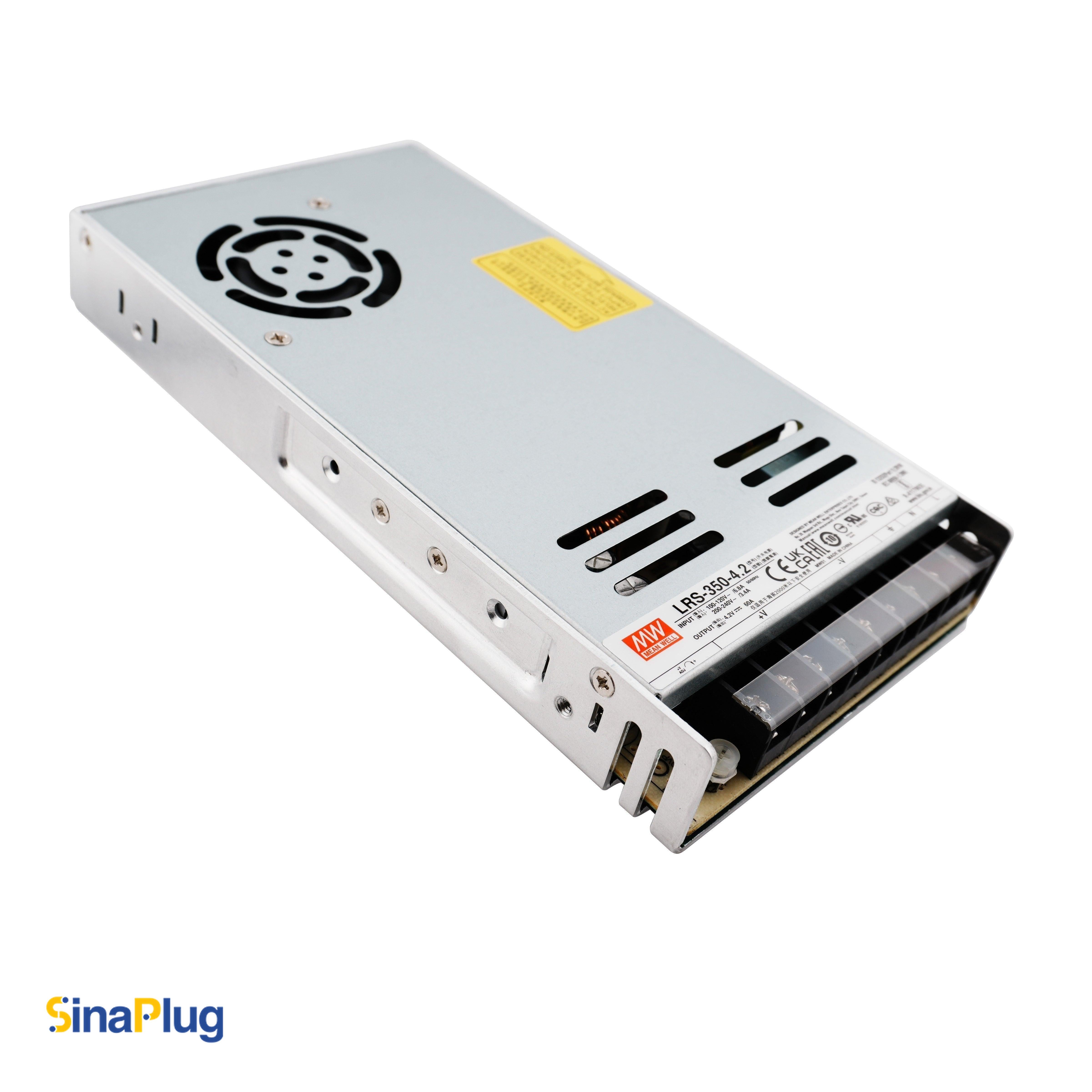 MEAN WELL LRS-350-4.2 Switching Power Supply (Output 4.2Volts, 60Amps)