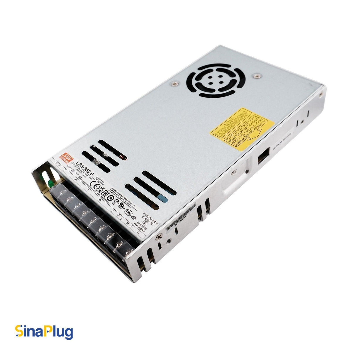 MEAN WELL LRS-350-5 Switching Power Supply (Output 5Volts, 60Amps)