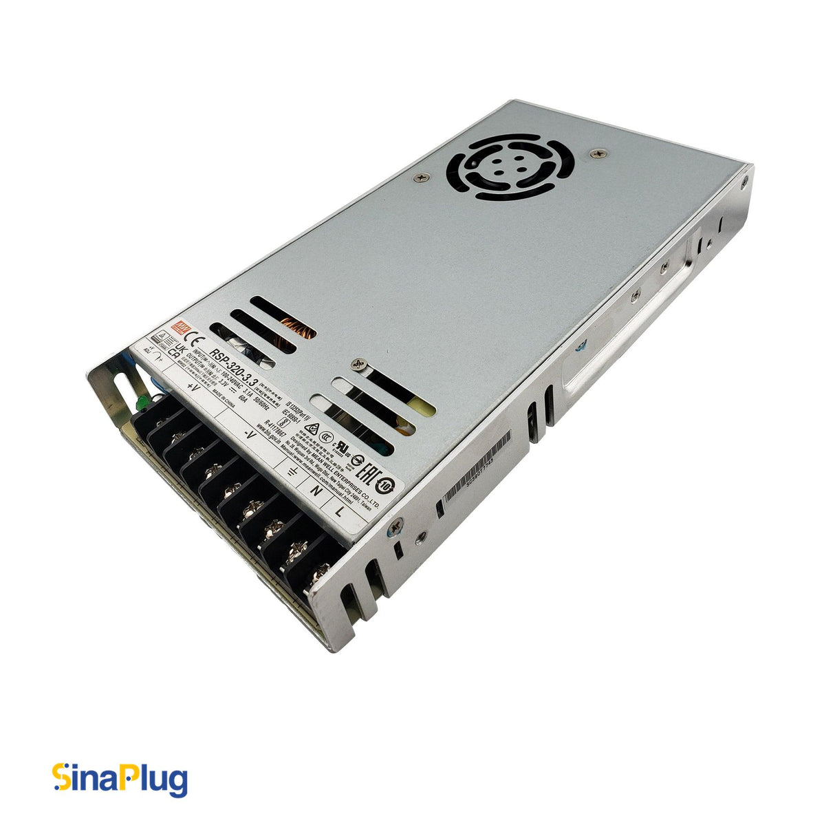 MEAN WELL RSP-320-3.3 Switching Power Supply (3.3V, 60A)