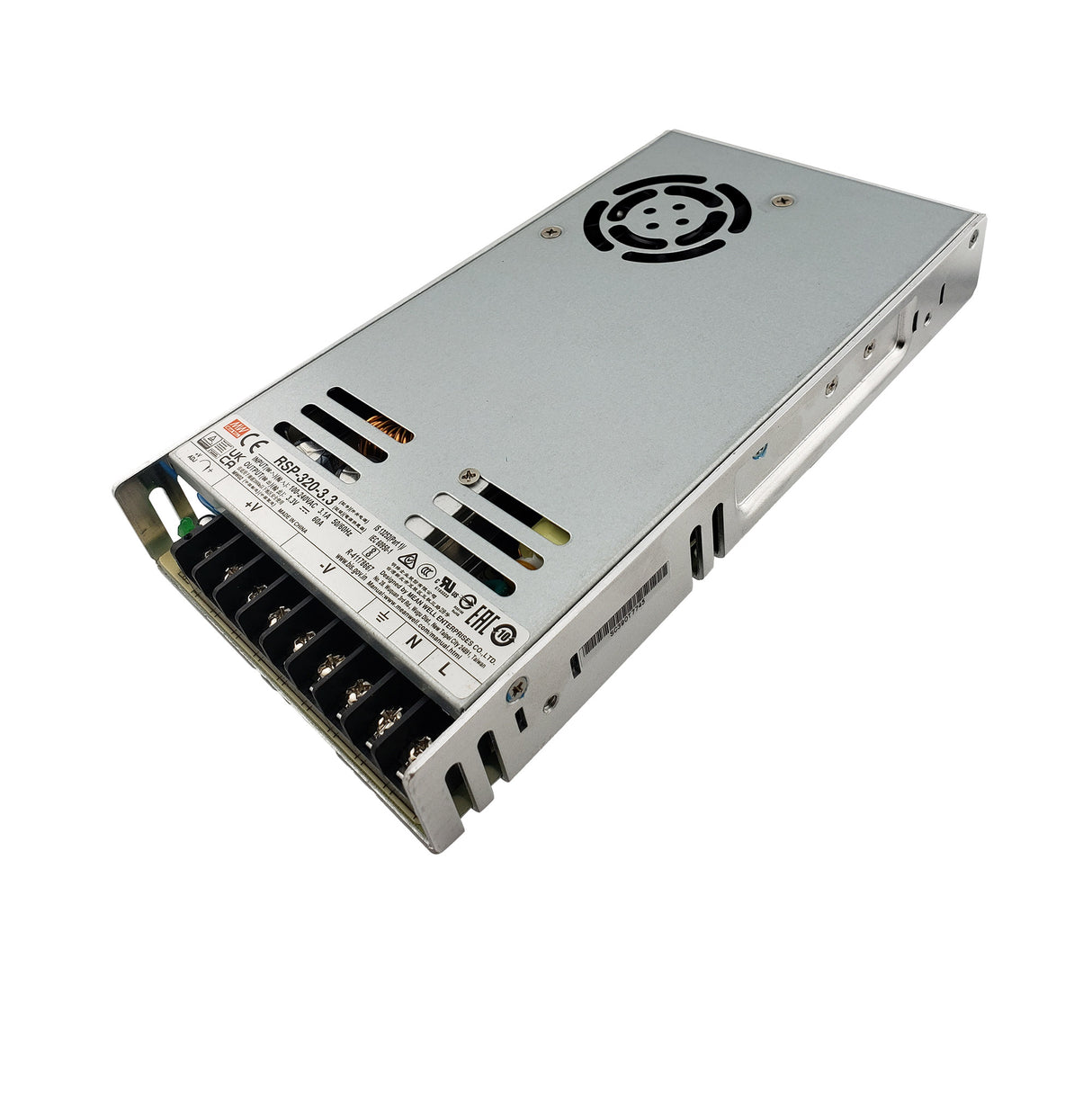 MEAN WELL RSP-320-3.3 Power Supply (3.3V, 60A)