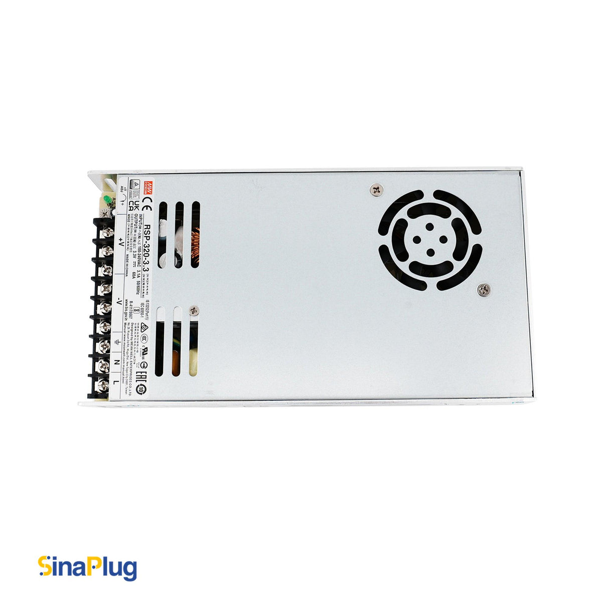 MEAN WELL RSP-320-3.3 Switching Power Supply (3.3V, 60A)