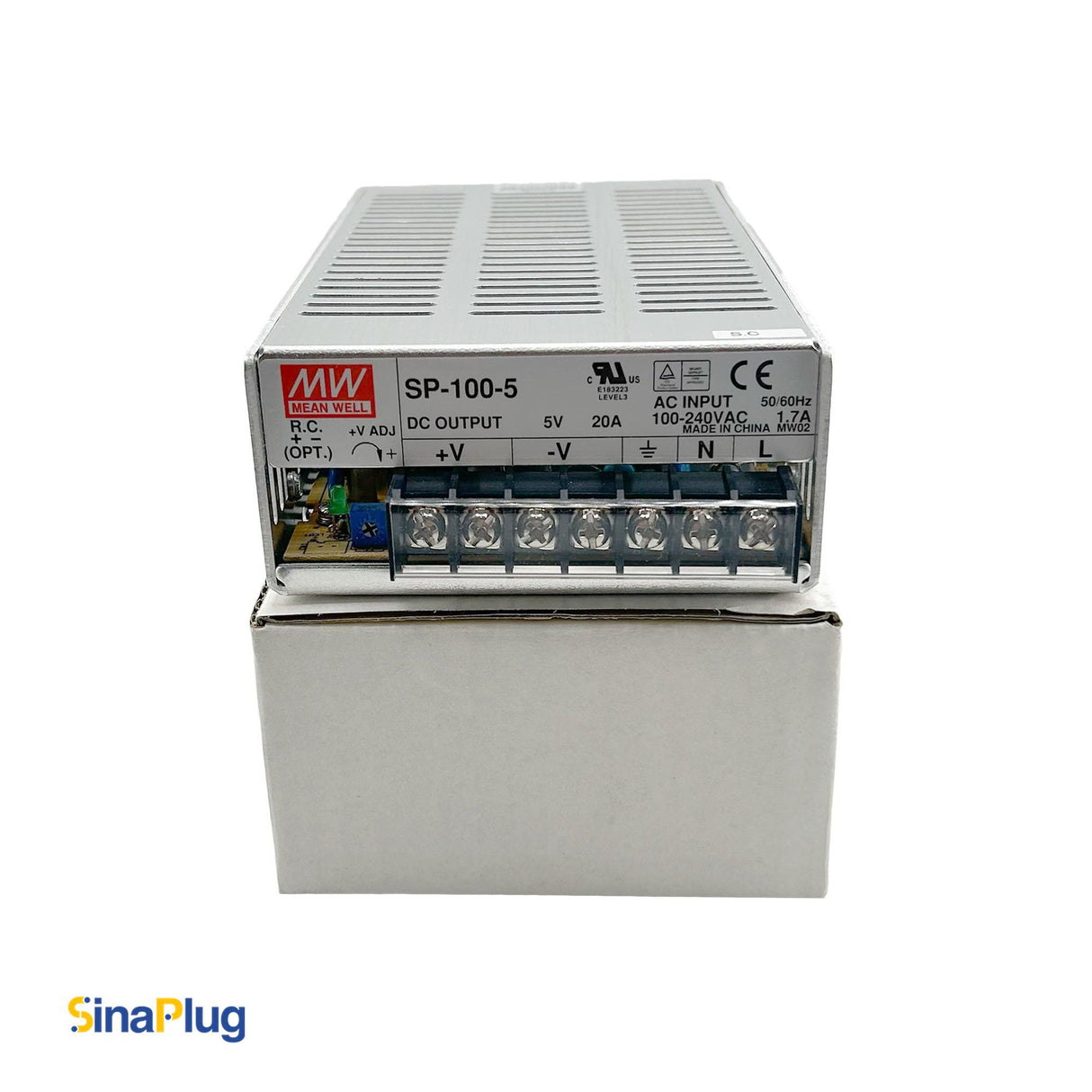 MEAN WELL SP-100-5 Switching Power Supply (Output 5Volts, 20Amps)
