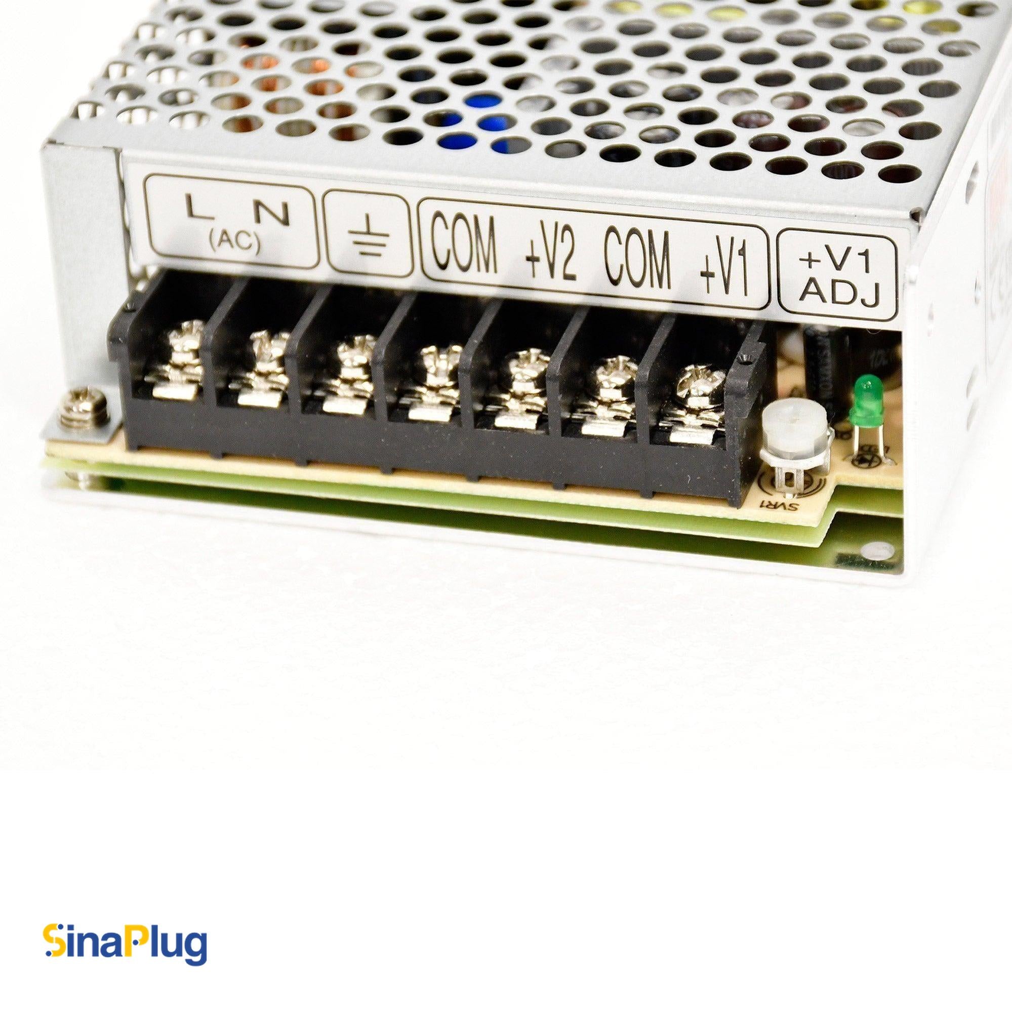 MEAN WELL RD-65A Switching Power Supply (Outputs 5Volts, 6Amps and 12Volts, 3Amps)