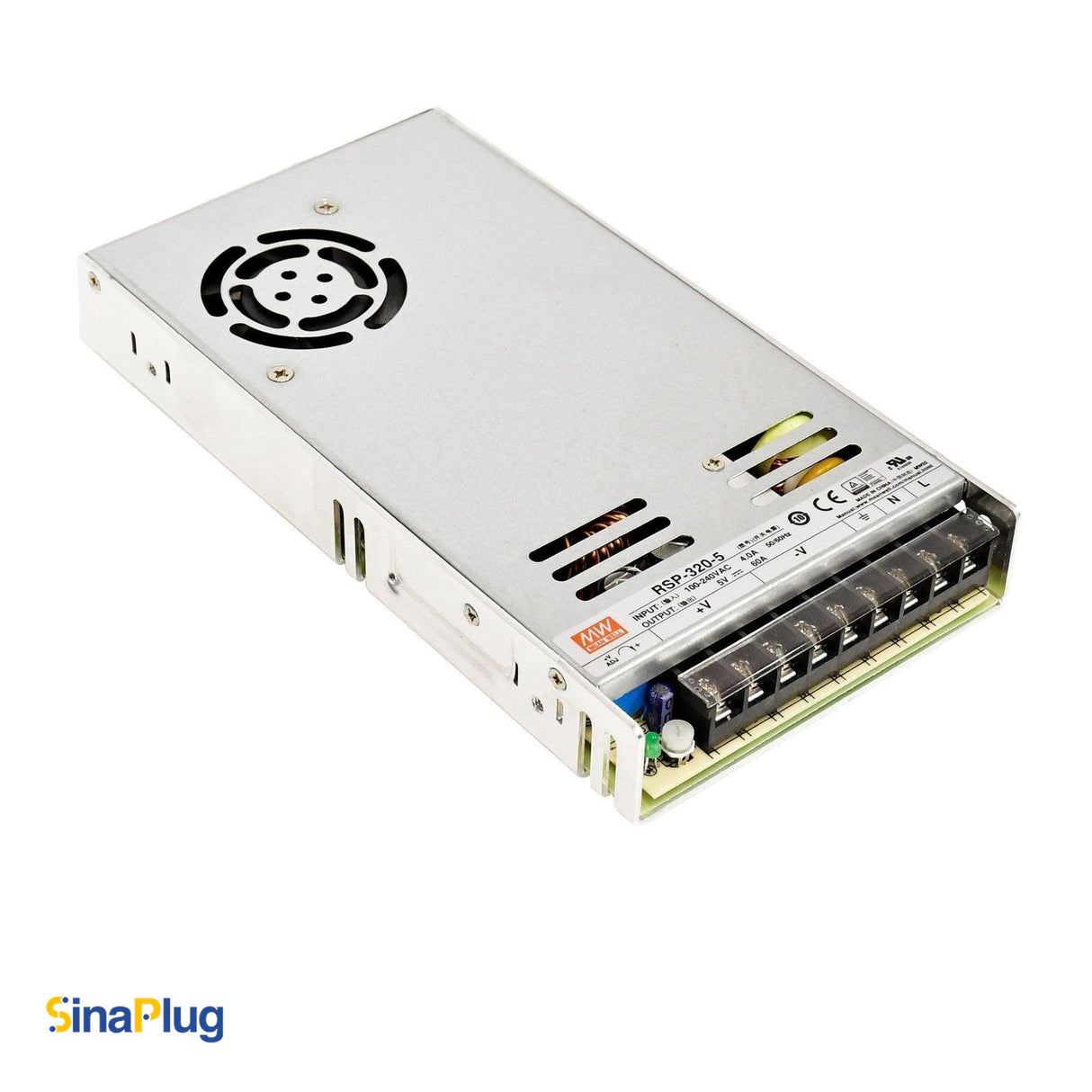 MEAN WELL RSP-320-5 Switching Power Supply (Output 5.0Volts, 60Amps)