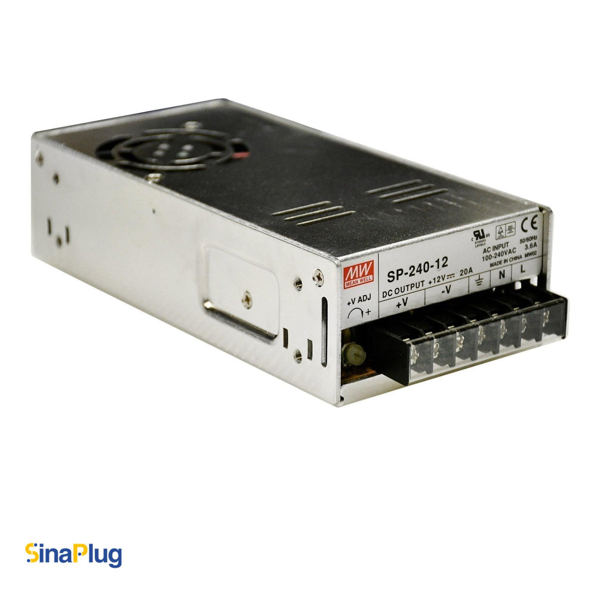 MEAN WELL SP-240-12 Switching Power Supply (Output 12Volts, 20Amps)