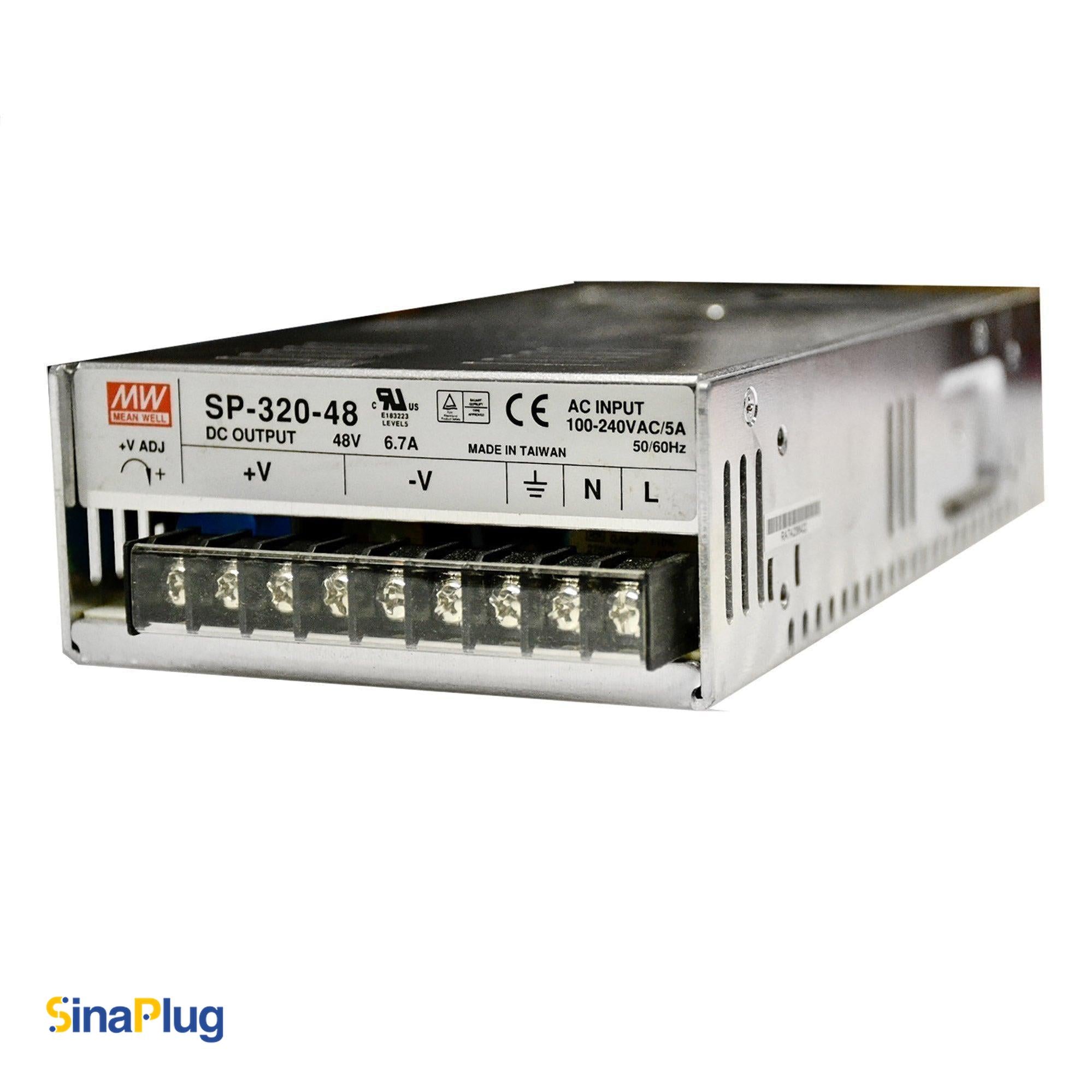 MEAN WELL SP-320-48 Switching Power Supply (Output 48Volts, 6.7Amps)