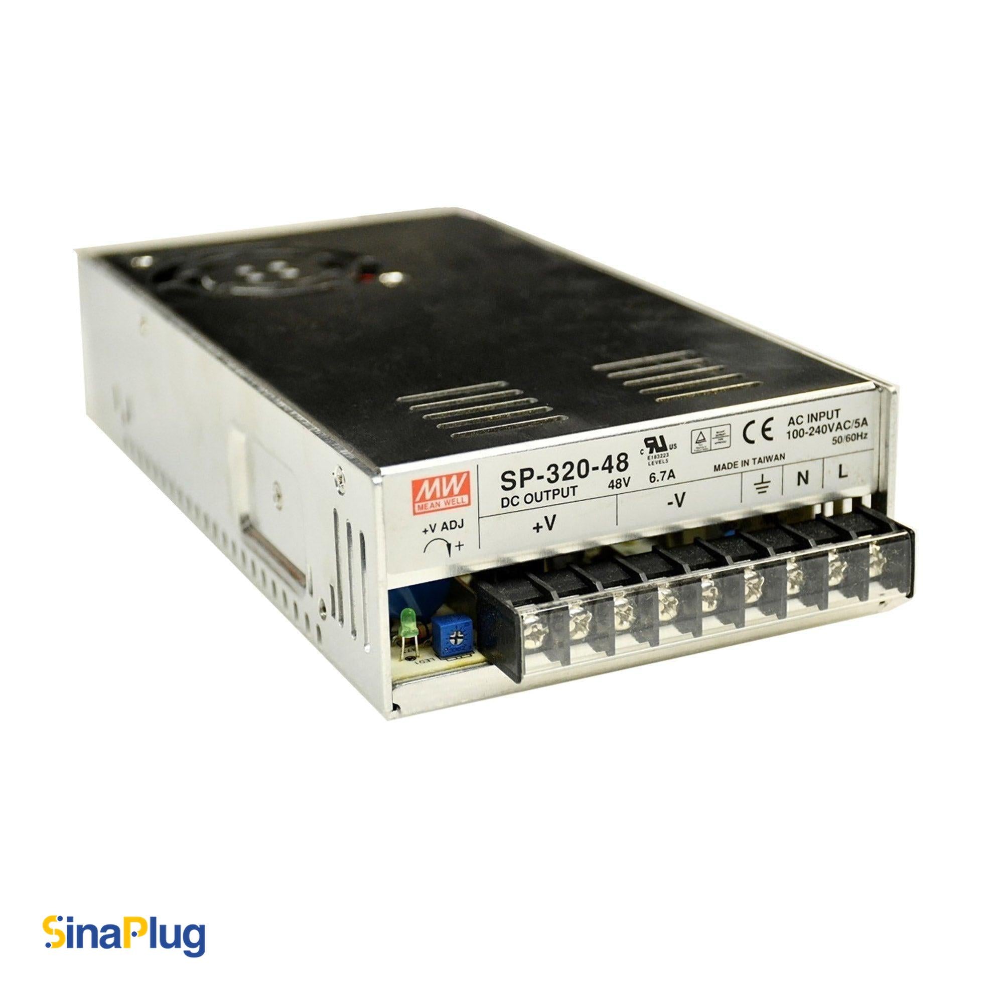 MEAN WELL SP-320-48 Switching Power Supply (Output 48Volts, 6.7Amps)