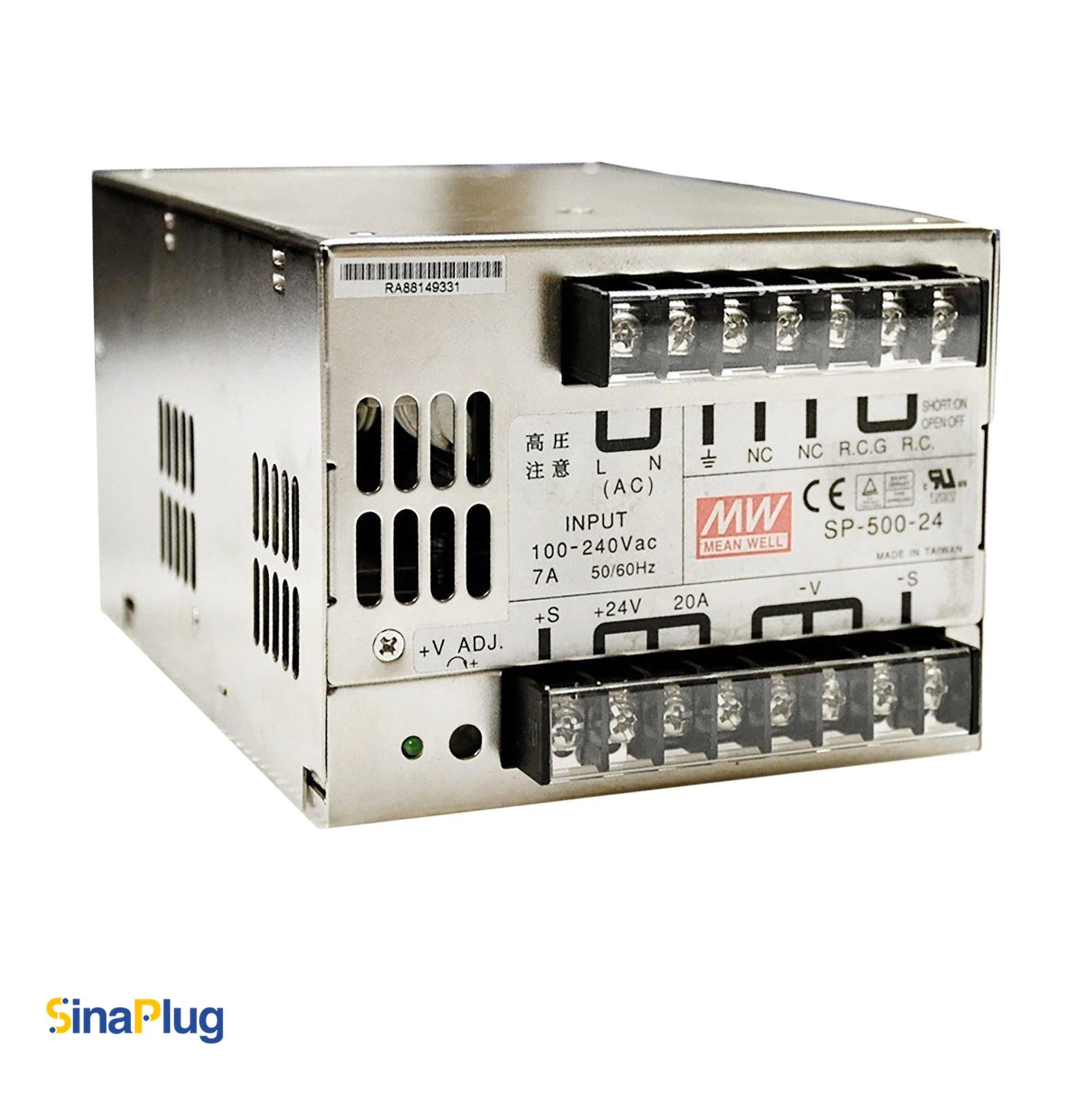 MEAN WELL SP-500-24 Switching Power Supply-Used (24V, 20A)