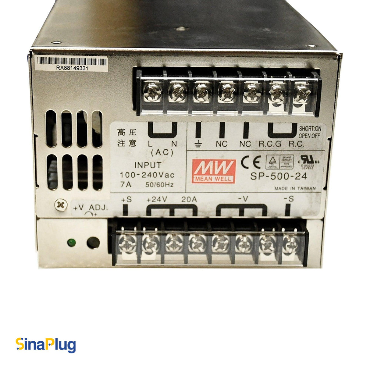 MEAN WELL SP-500-24 Switching Power Supply-Used (24V, 20A)