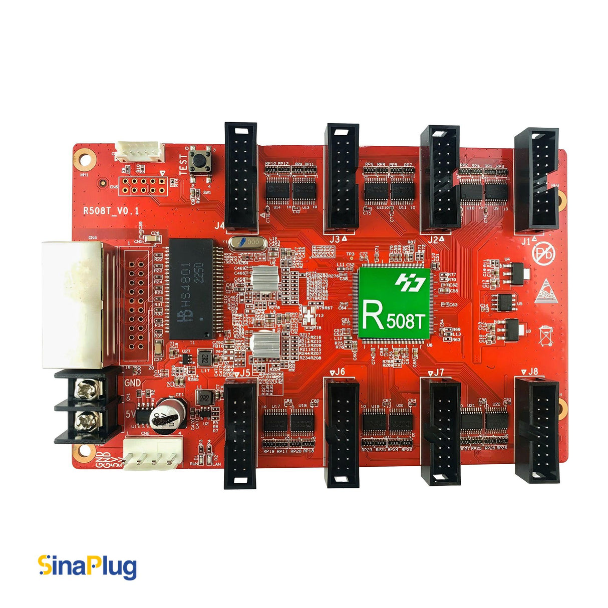 Huidu HD-R508 Receiving Card (HD-R708 is an Excellent Replacement)