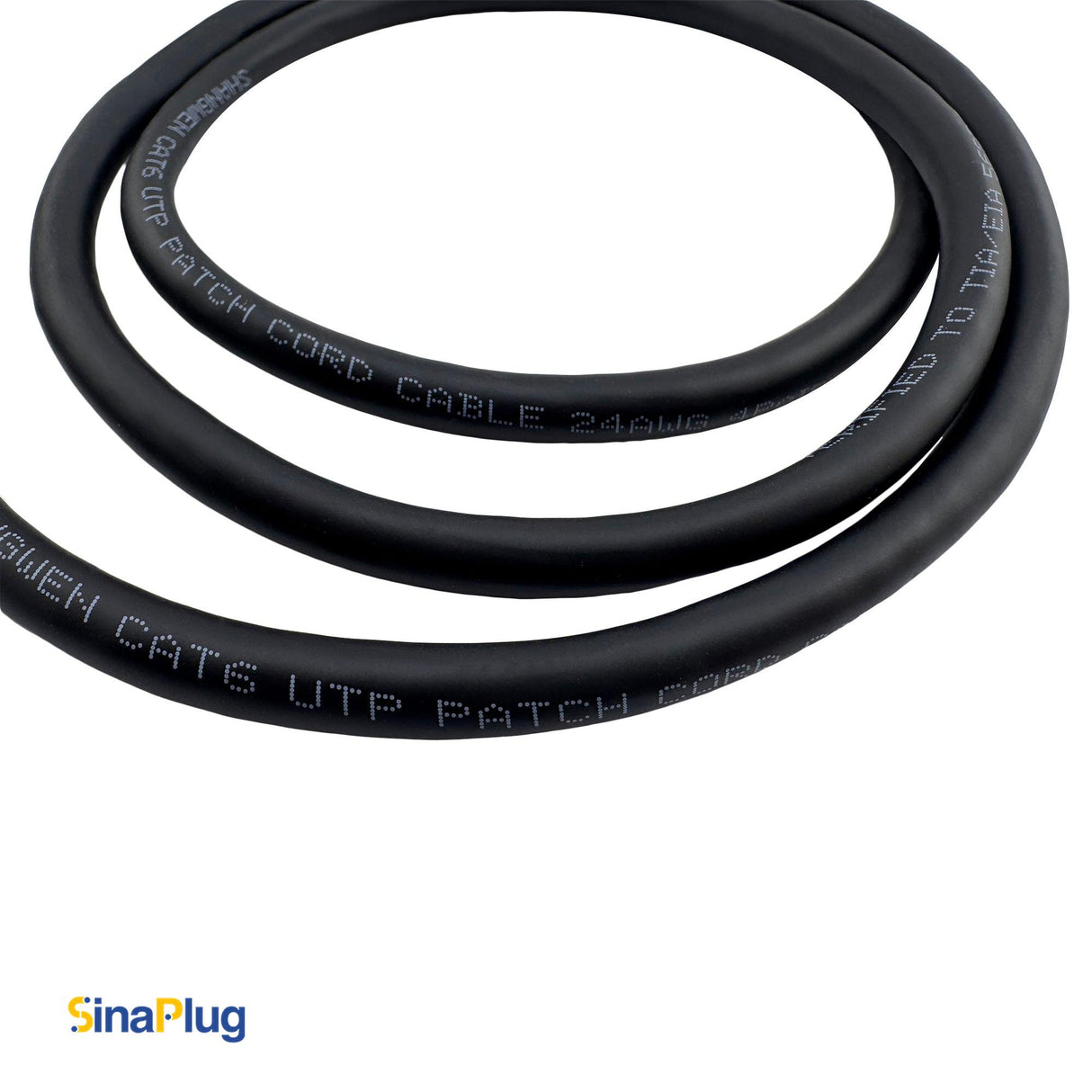 CAT6 UTP Ethernet Cable with SW8MC-A-2N Male Connector - 4 FT