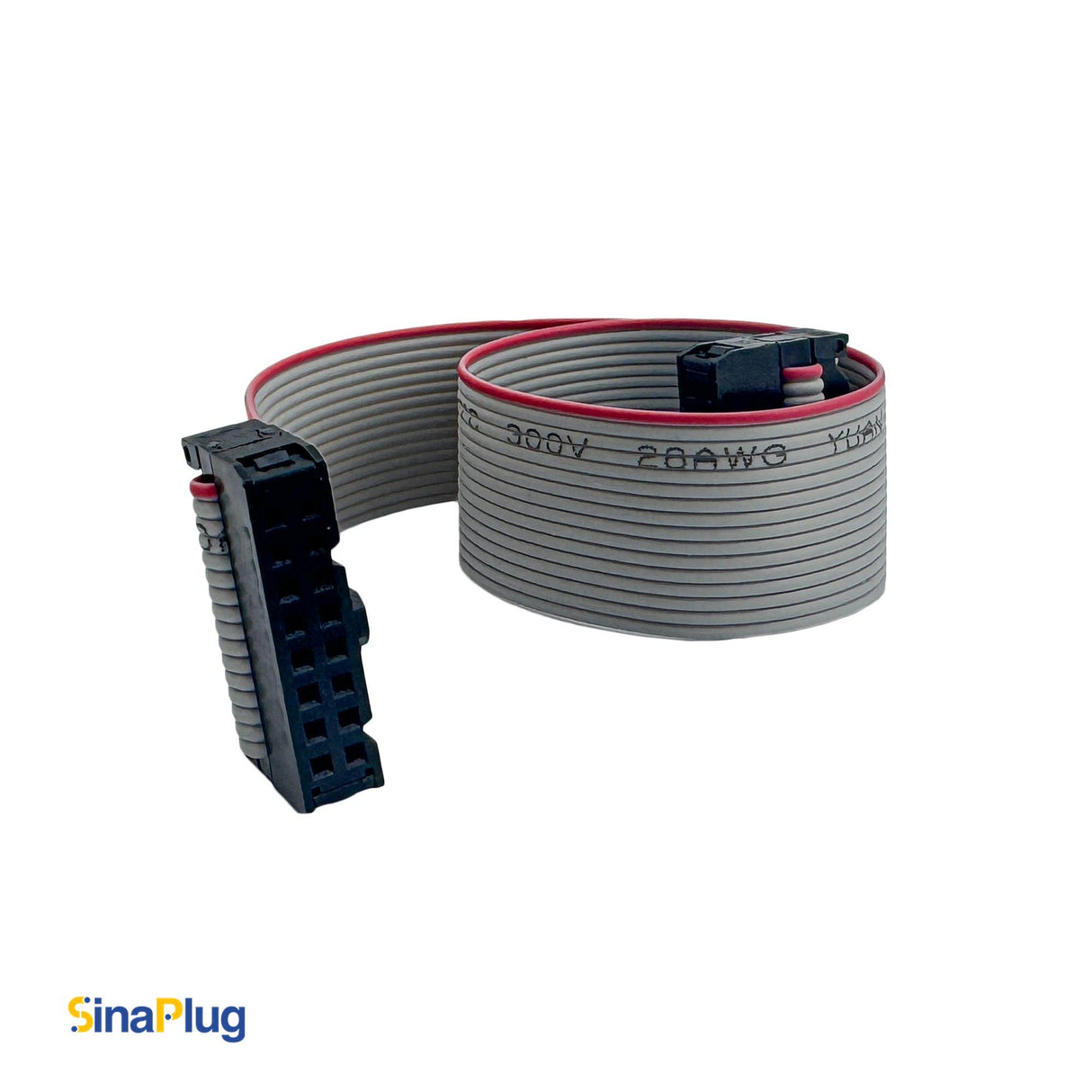 Flat IDC Cable, Both Ends 16-Pin (2x8), 2.54mm Pitch, Female Connector