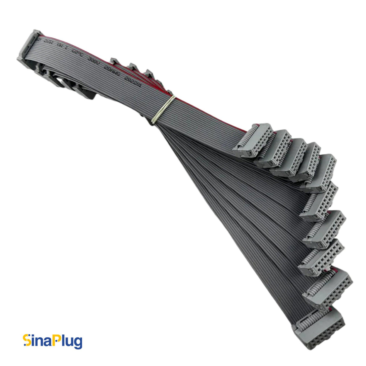 Flat IDC Cable, Both Ends 16-Pin (2x8), 2.54mm Pitch, Female Connector