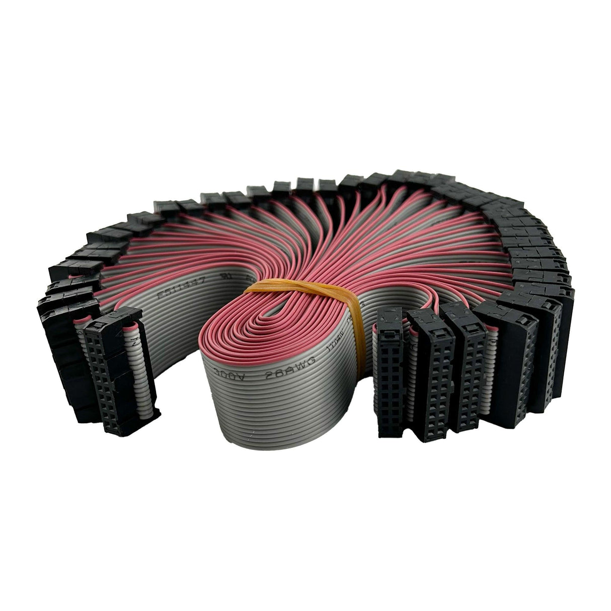 Flat IDC Cable, Both Ends 20-Pin (2x10), 2.54mm Pitch, Female Connector