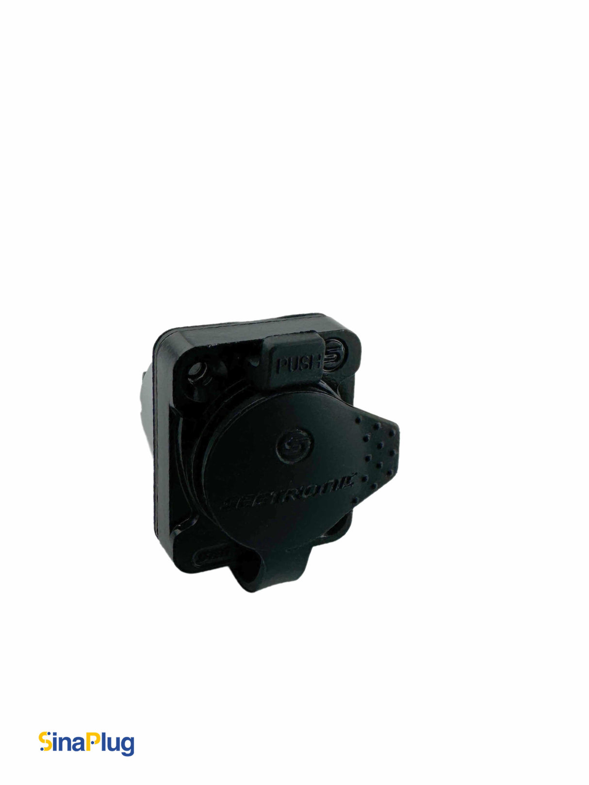 Seetronic SE8FDYH-62-B-NS RJ45 Chassis-Mount Connector With Waterproof Cover (Anti-Leakage Version of SE8FDY-02-DC)