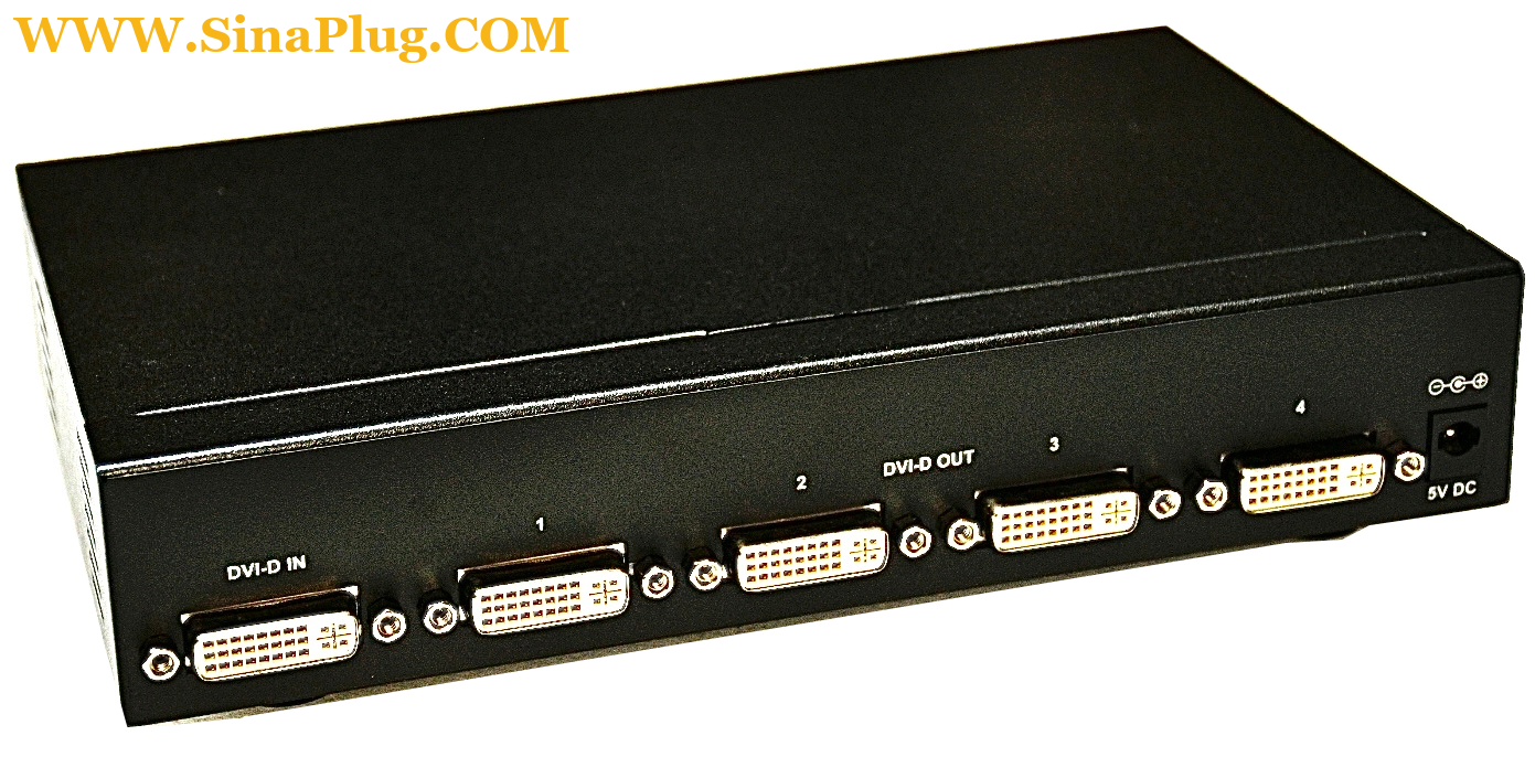 TVONE 1T-DA-554 1x4 DVI Distribution Amplifier