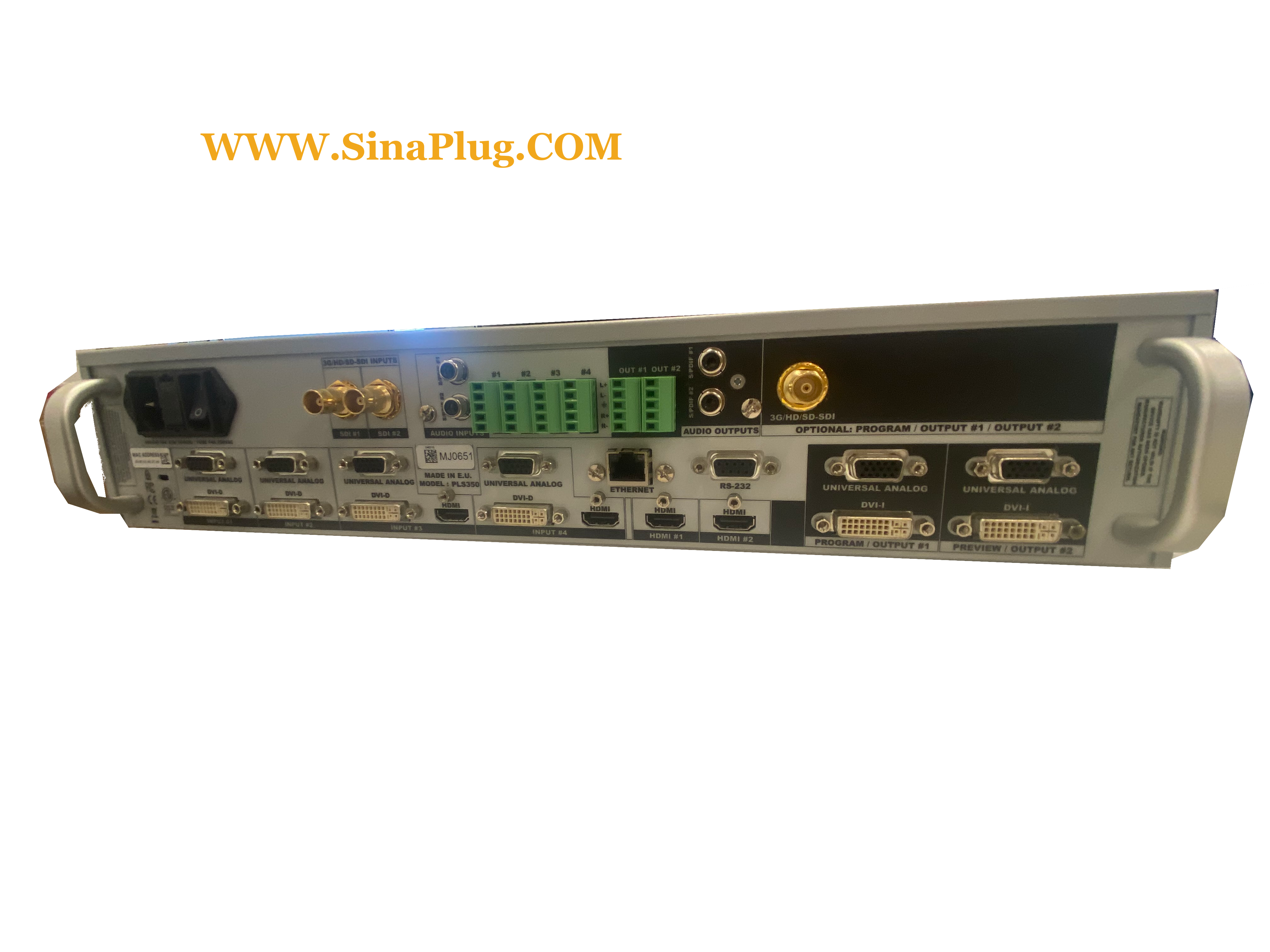 Analog Way PLS350-3G 8x1 3G/HD/SD-SDI Seamless Switcher/Mixer