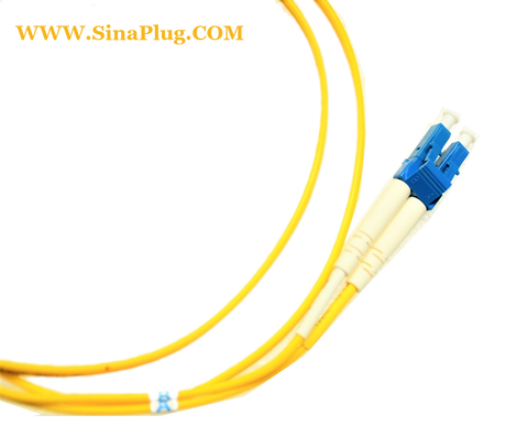 1M  2FSM-LC-ST-02 FIBER OPTIC CABLE : LC single mode to ST multimode jumper YELLOW