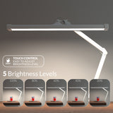 AzarPixel 4500 Lumens Daylight LED Desk Lamp